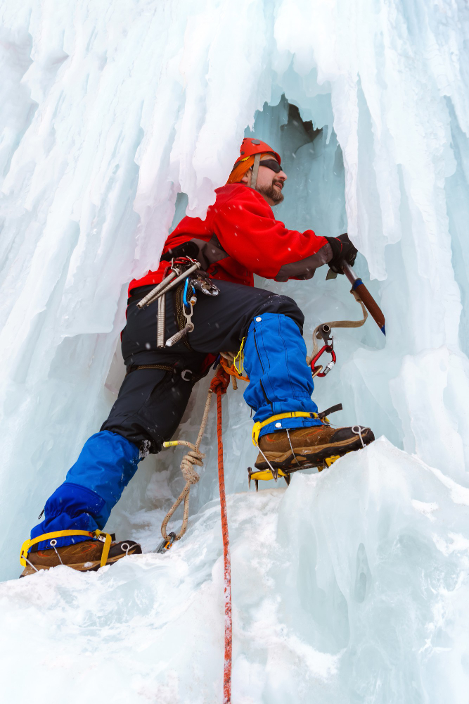 Какое оборудование нужно для ледолазания