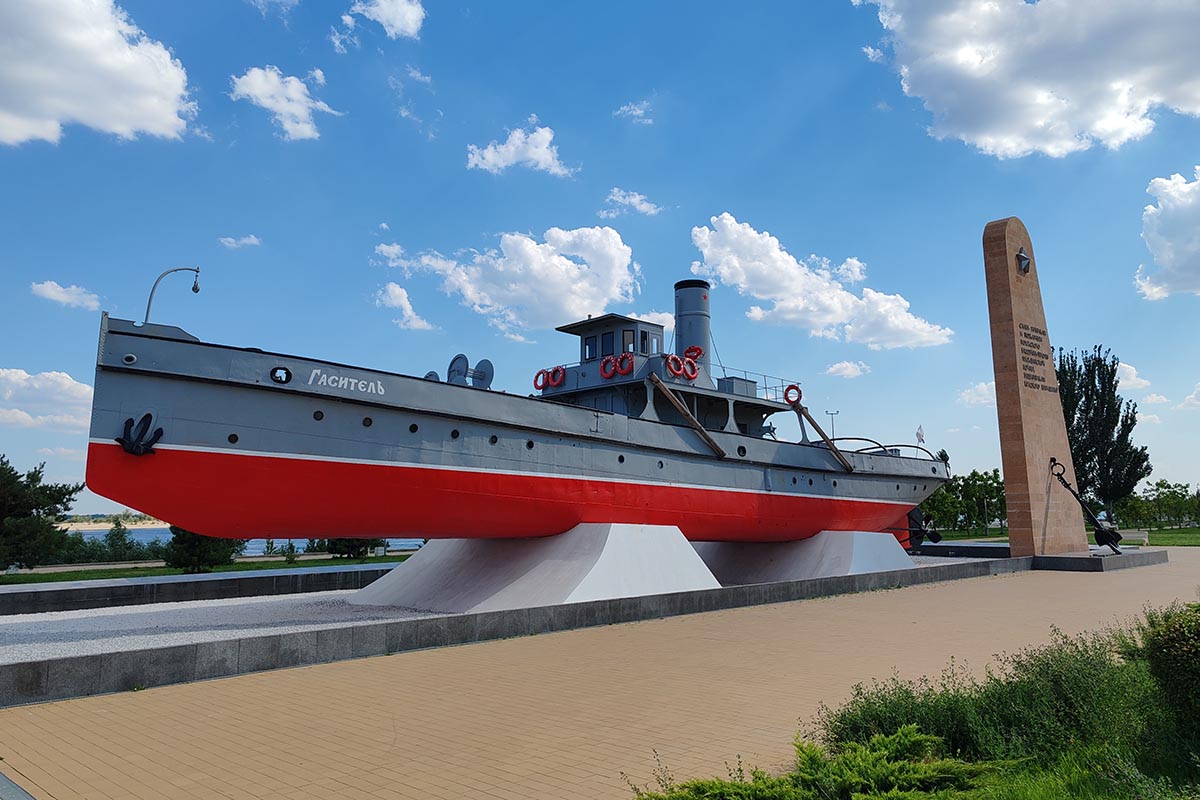 Катер «Гаситель» Волгоград