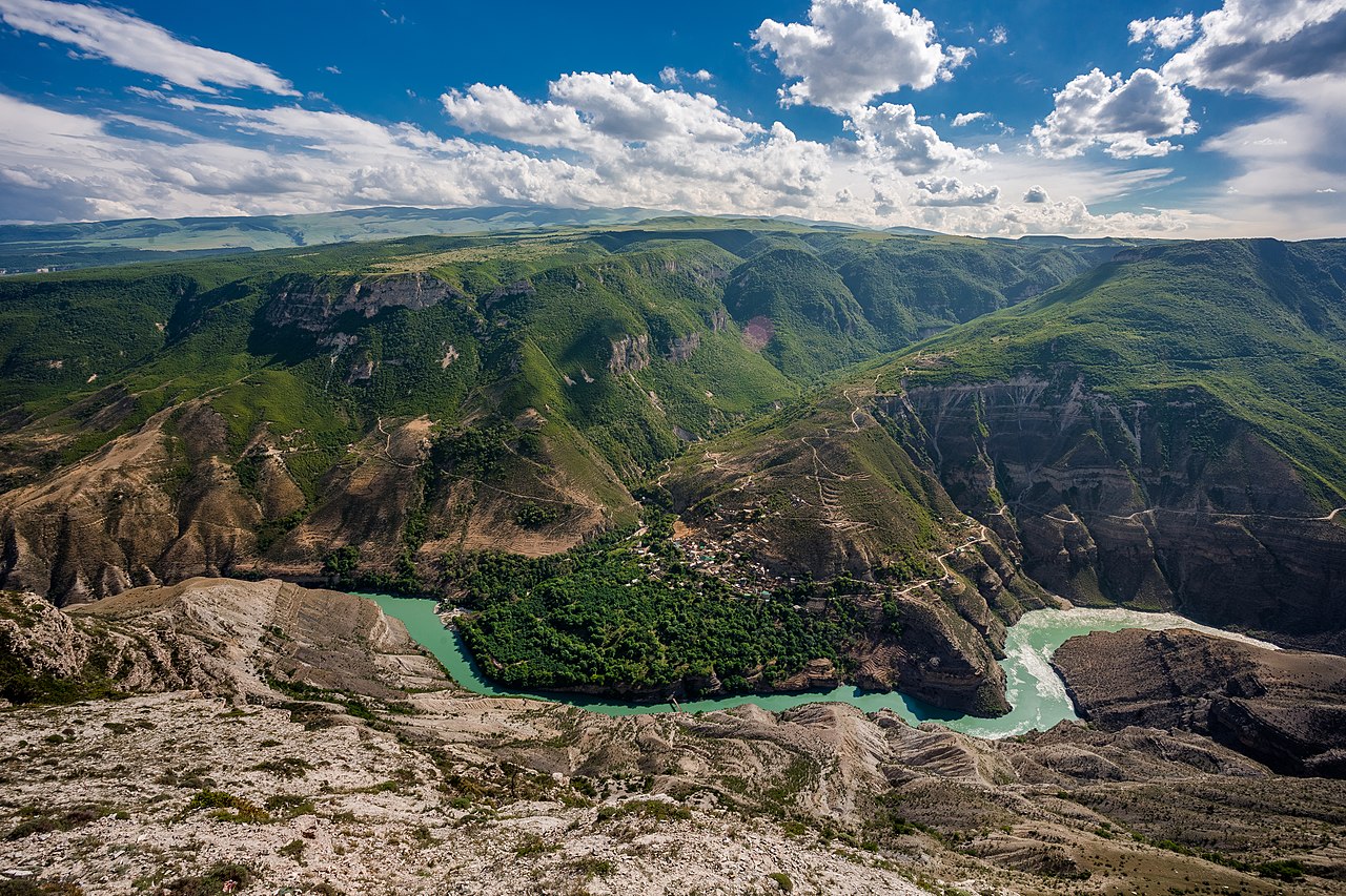 Сулакский каньон, Дагестан