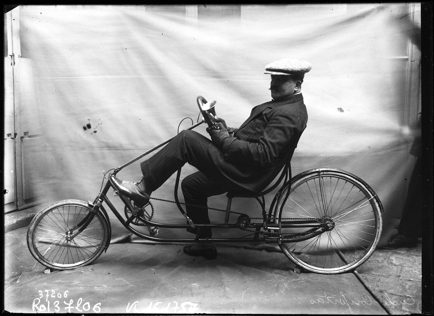 Французский длиннобазный лигерад, 1914 год.