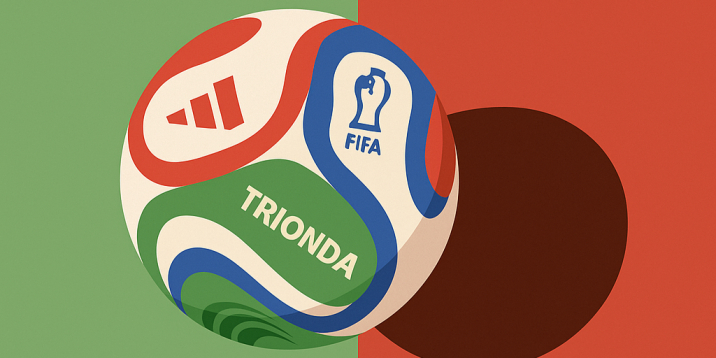 adidas Trionda: все о самом умном мяче бренда, созданном для ЧМ-2026
