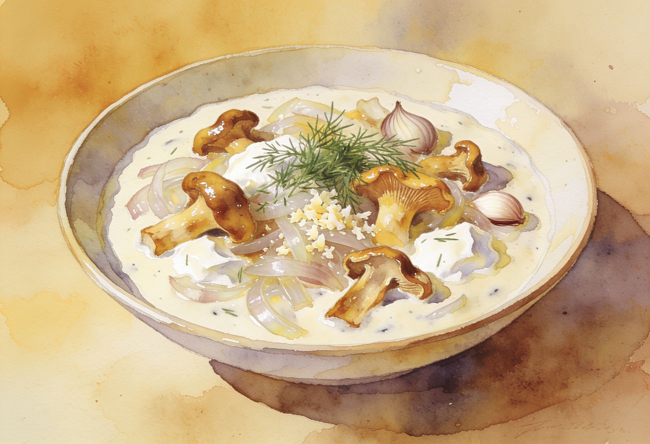 рецепты с лисичками