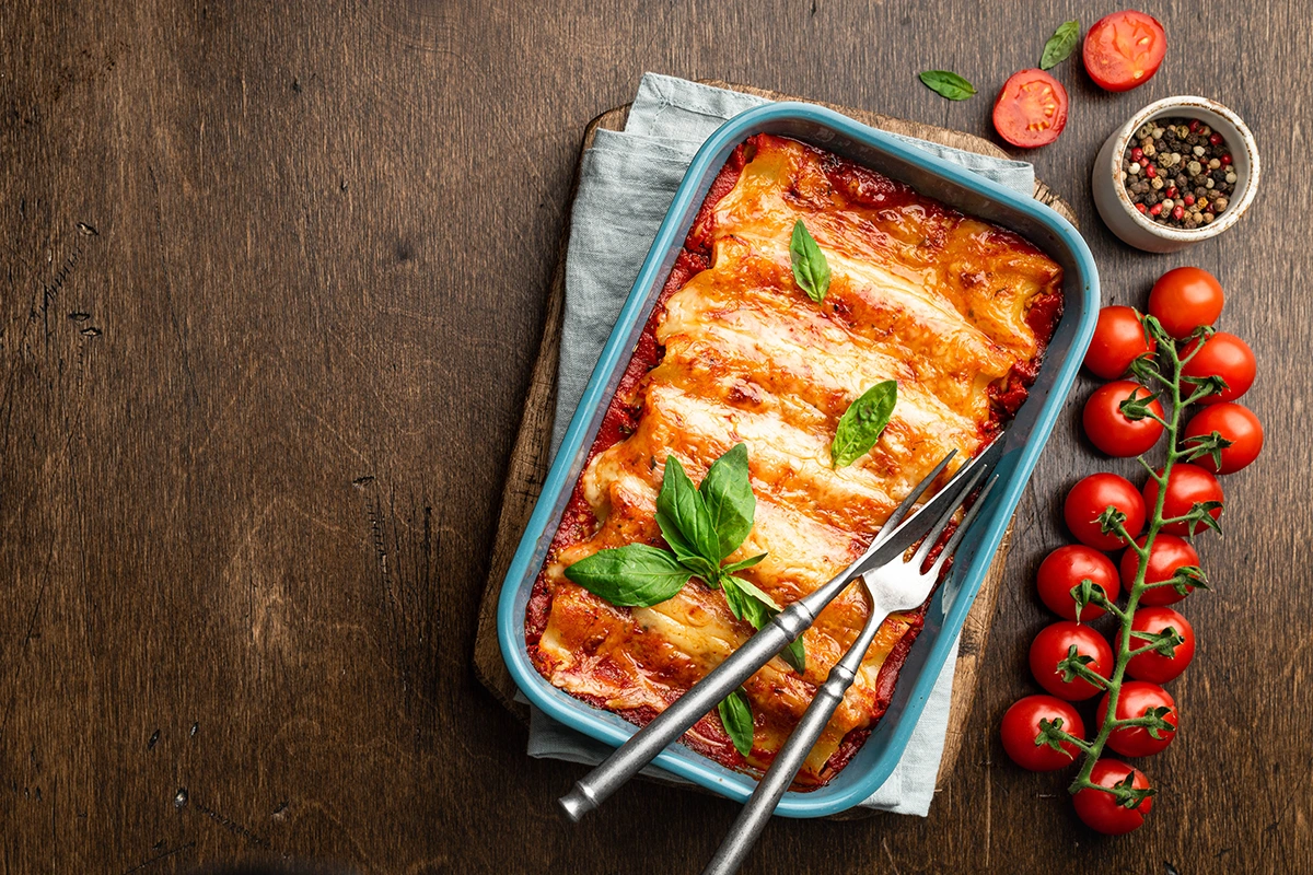 Каннеллони с бататом