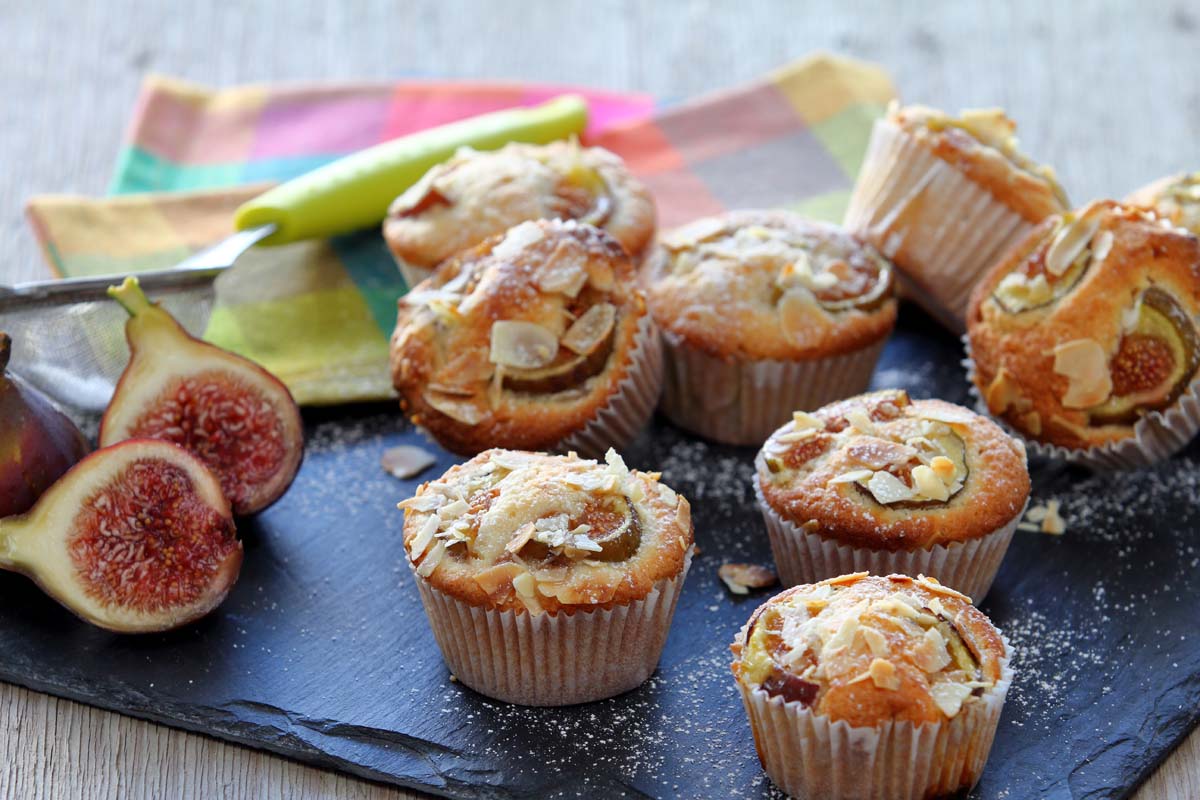 Капкейки с инжиром