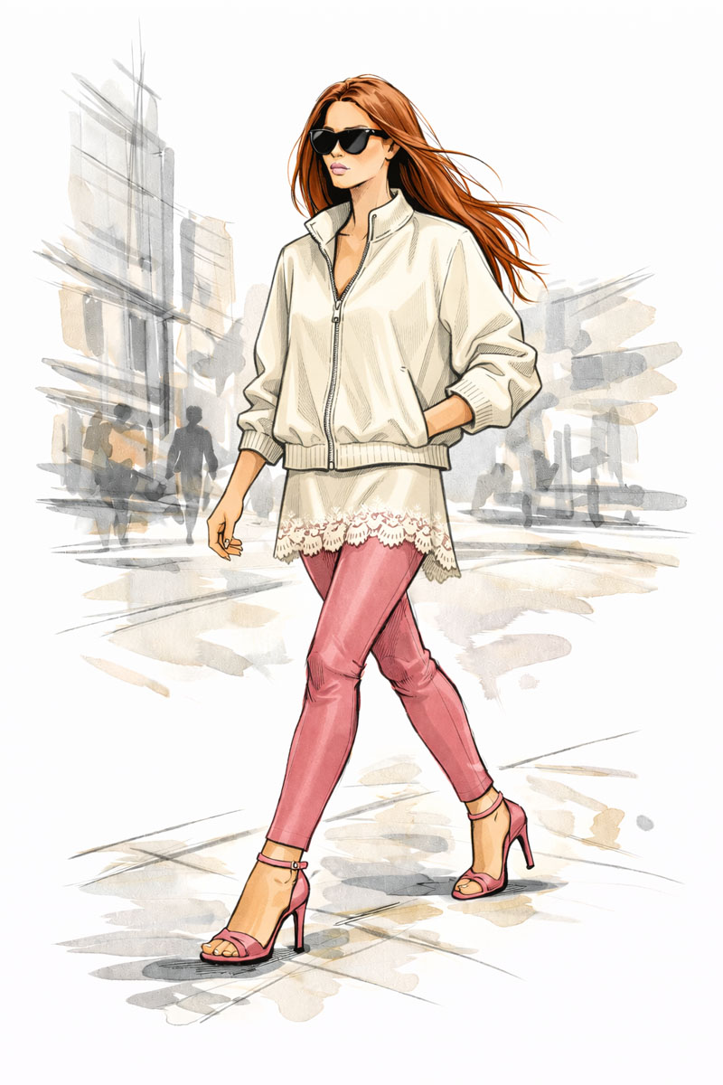 леггинсы с топом