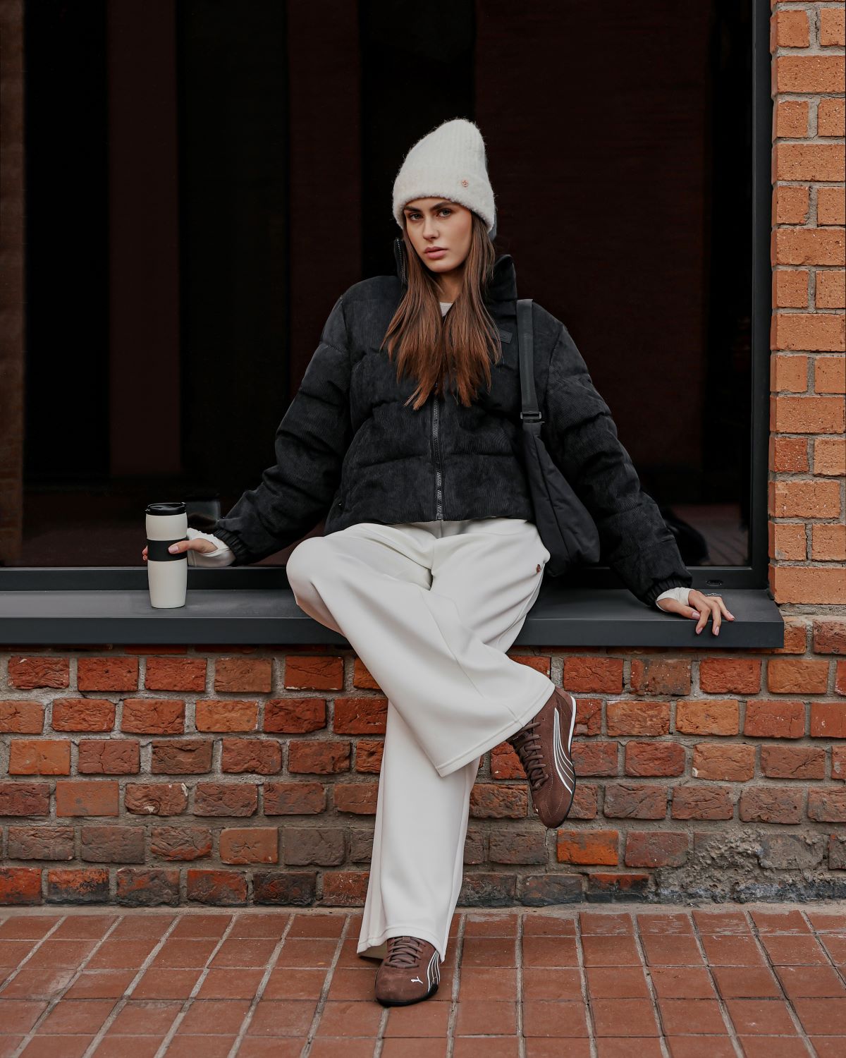 образ с утепленной курткой