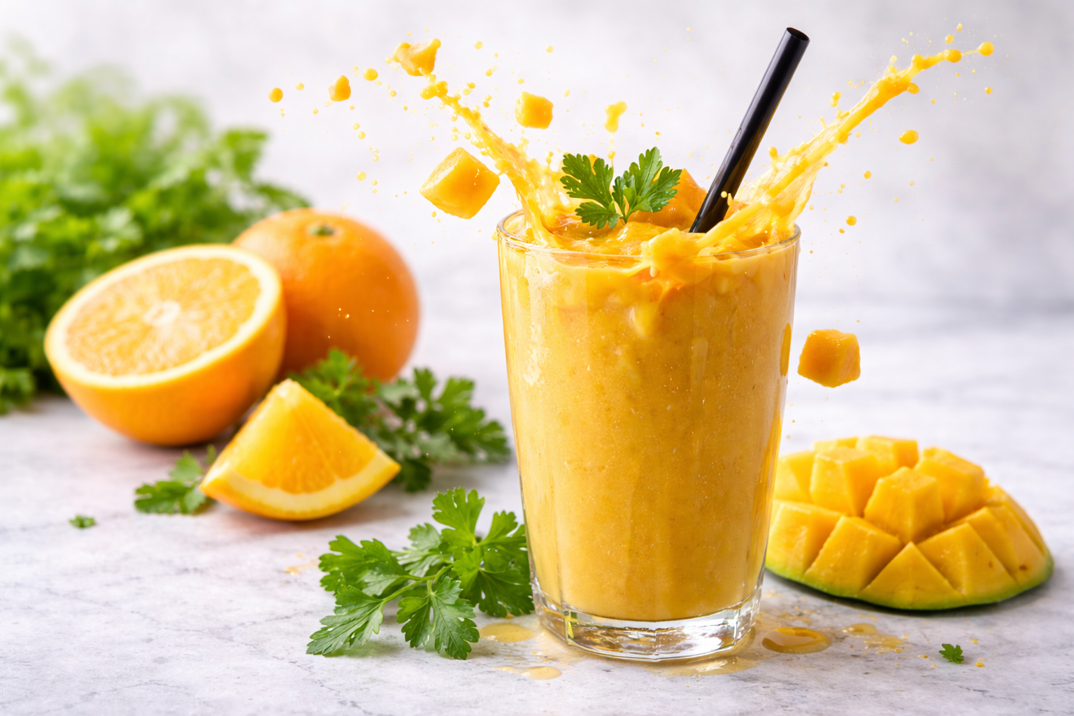 «Цитрусовый заряд» с манго