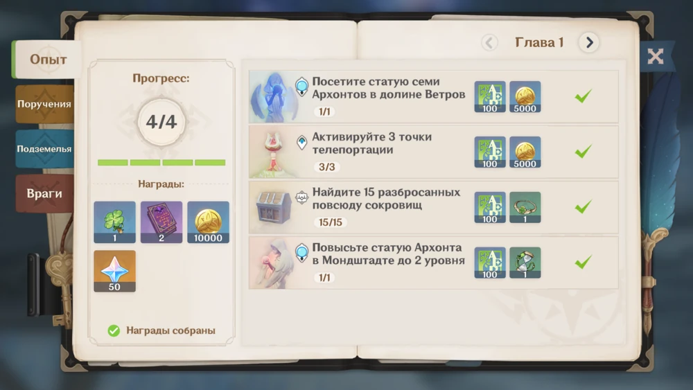 Как быстро фармить в Genshin Impact