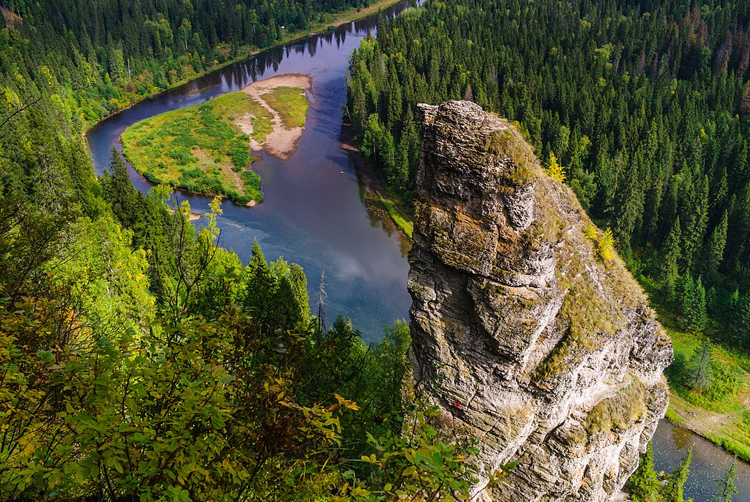 Река Усьва, Урал
