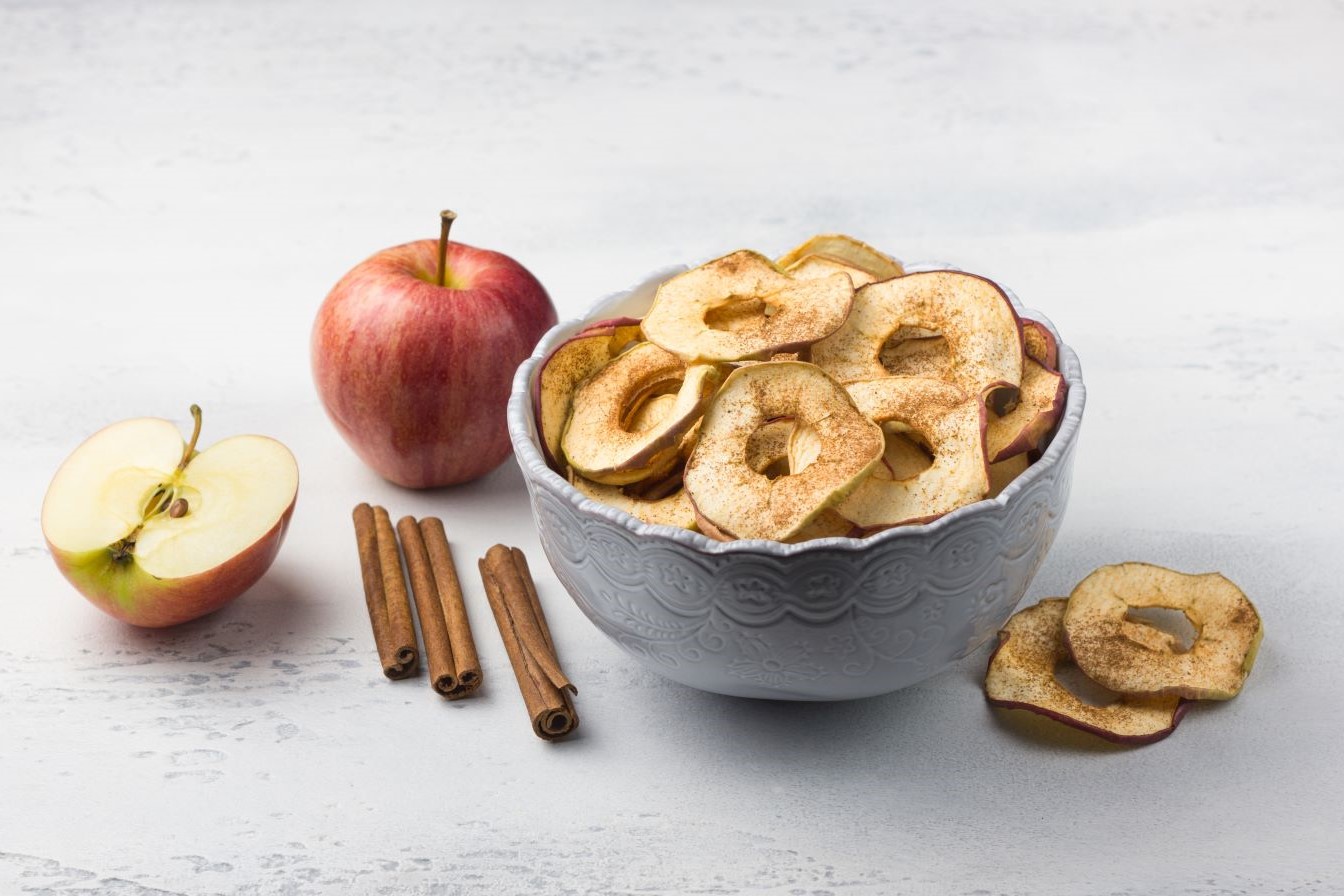 Яблочные чипсы