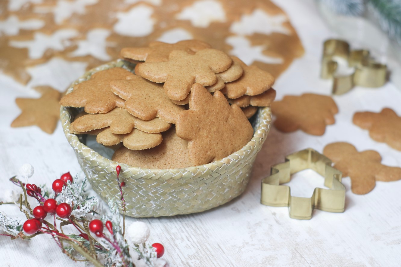 Имбирное печенье с миндальной мукой