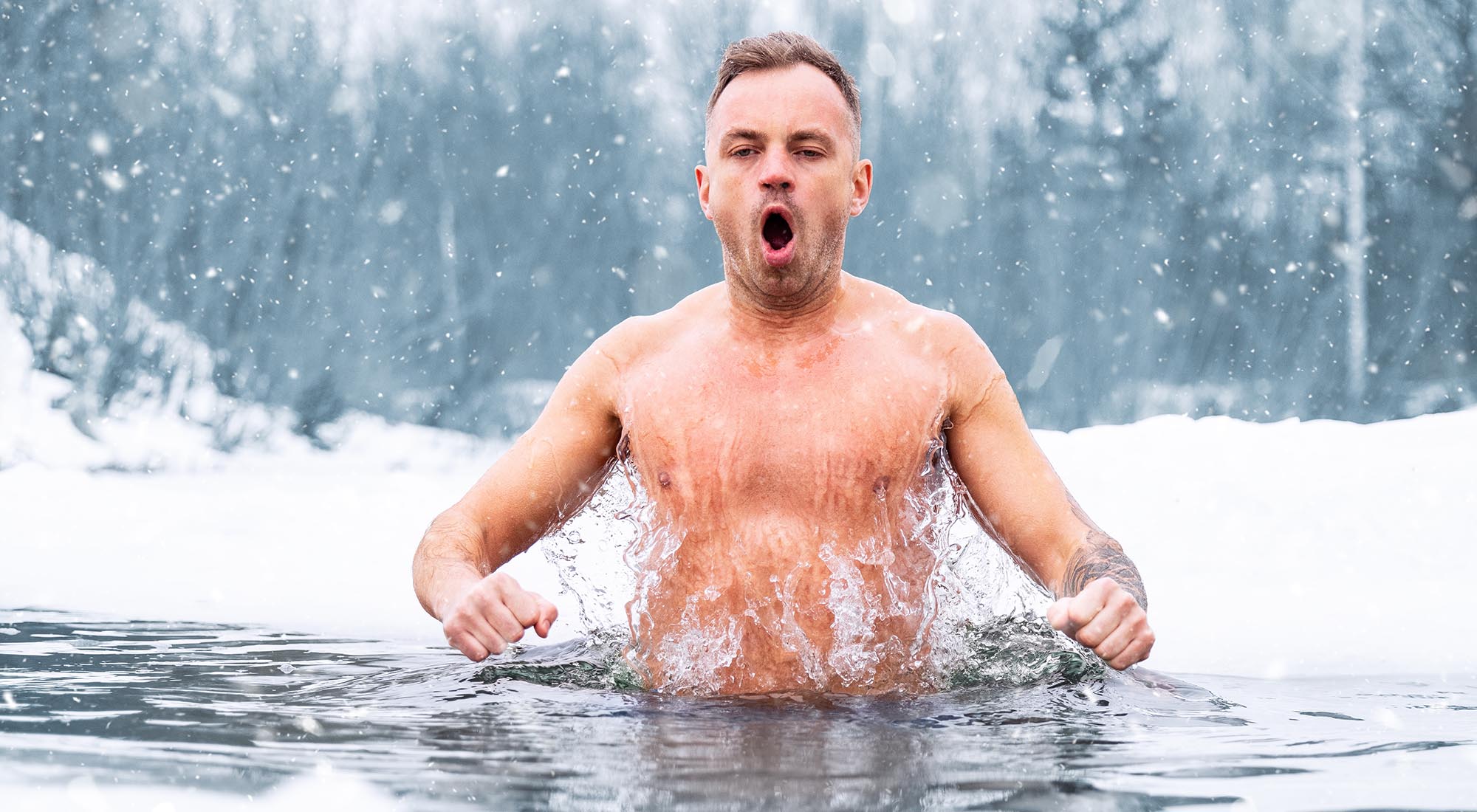 Как не замерзнуть в воде