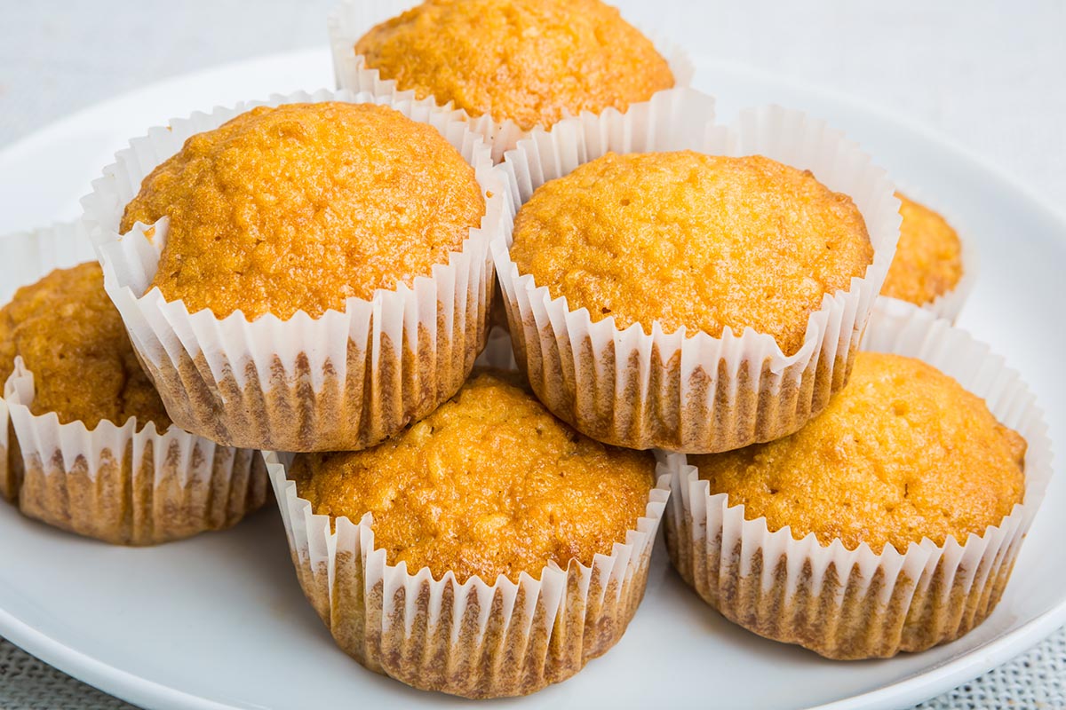 Маффины с ягодами