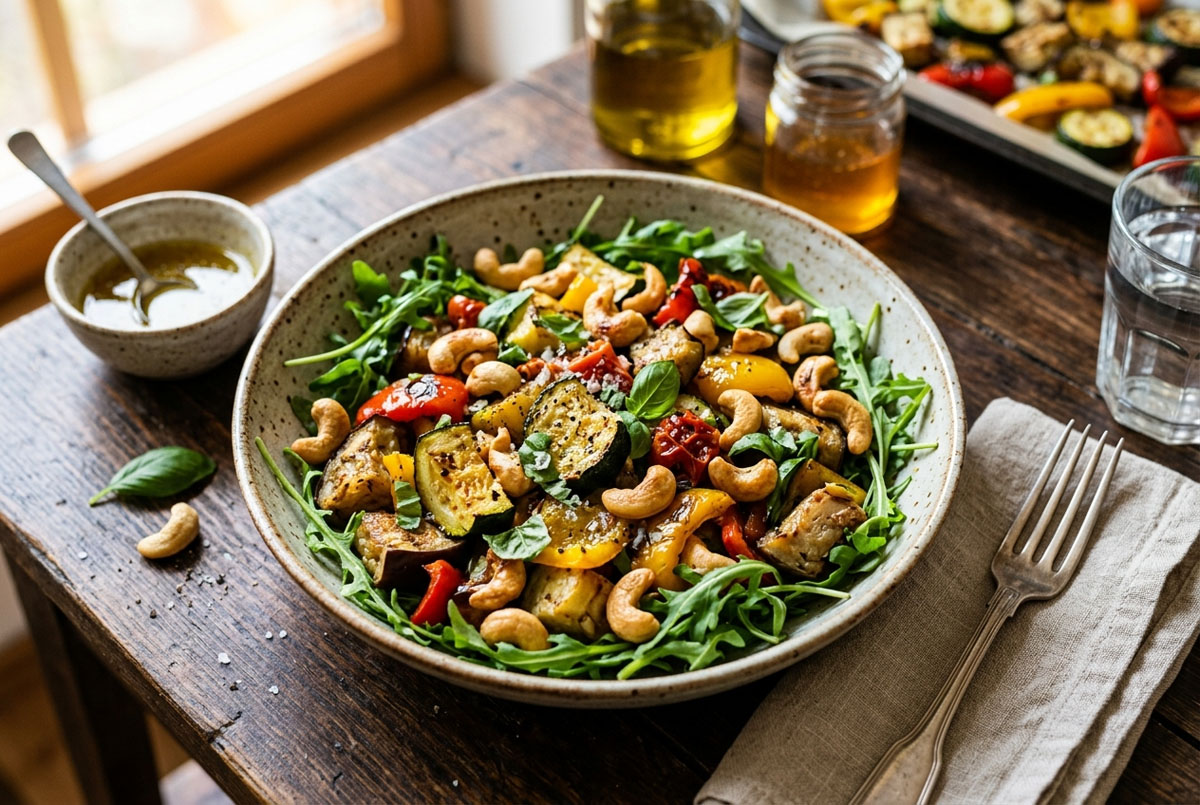 салат с кешью