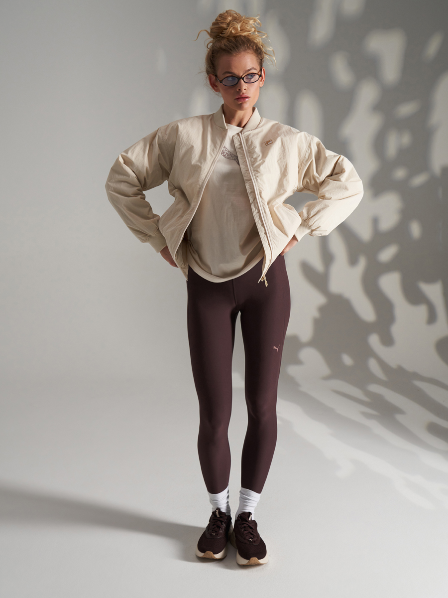 леггинсы с бомбером