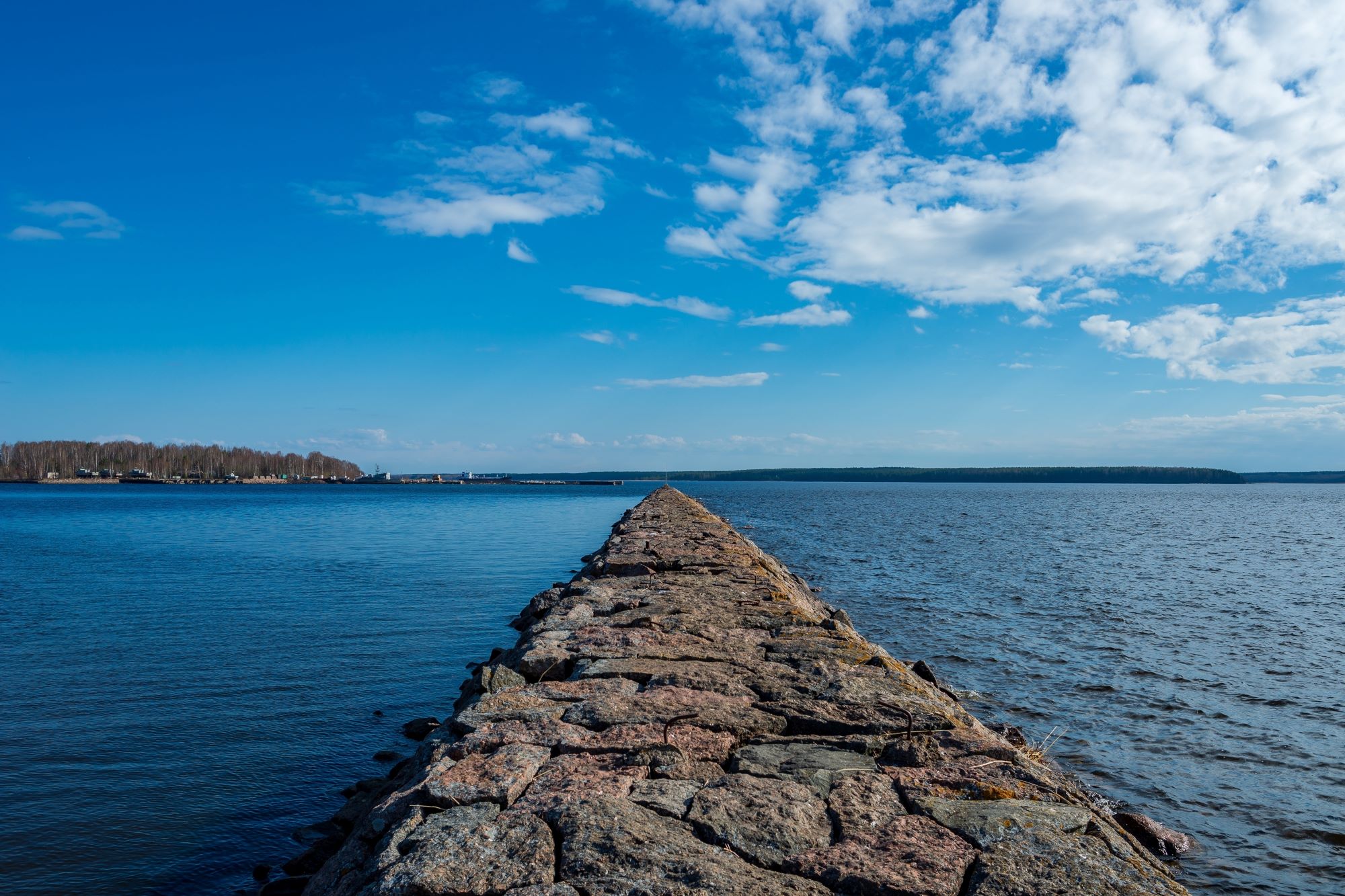 Каменный пирс, Приморск