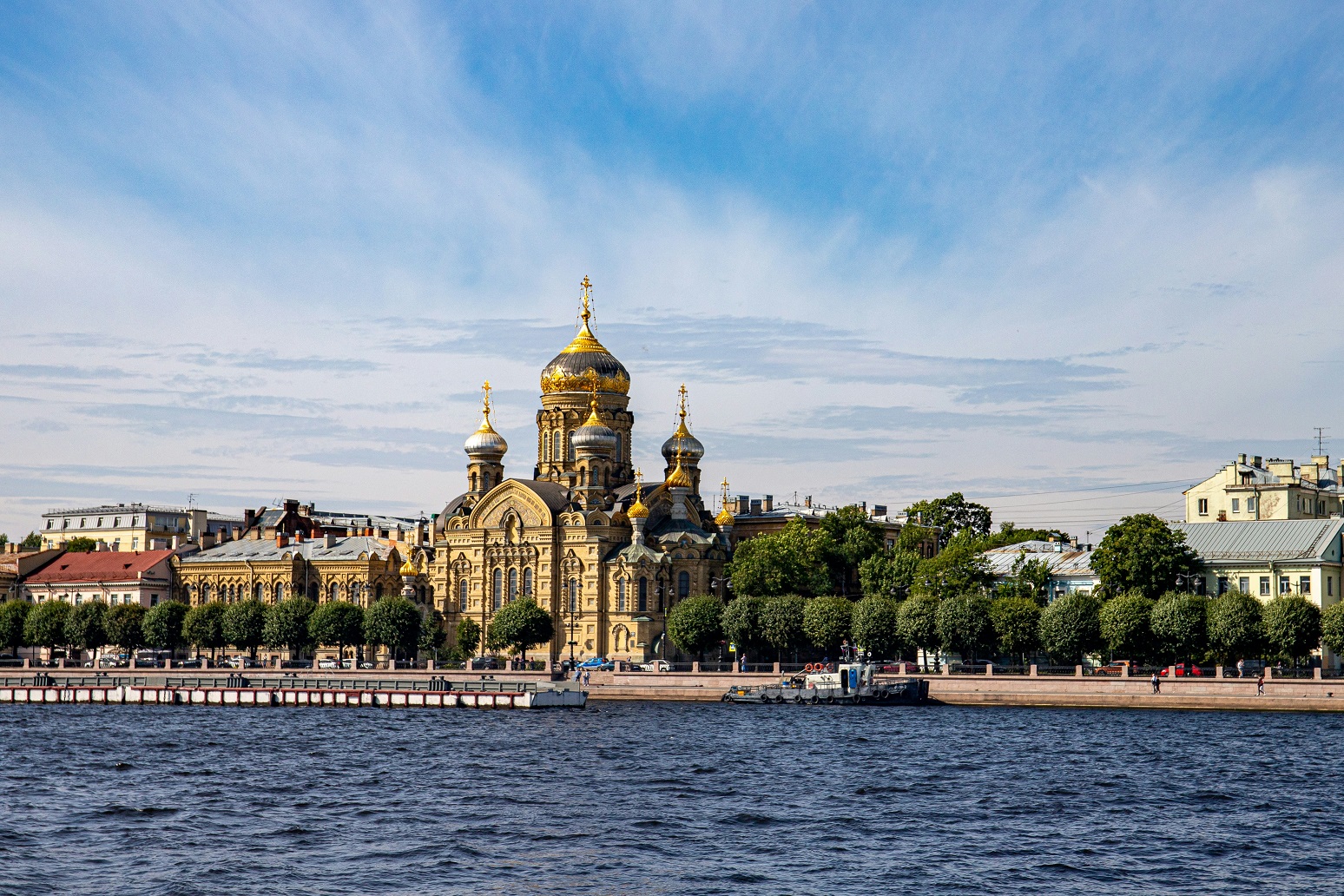 Историческая часть Петербурга, река Карповка