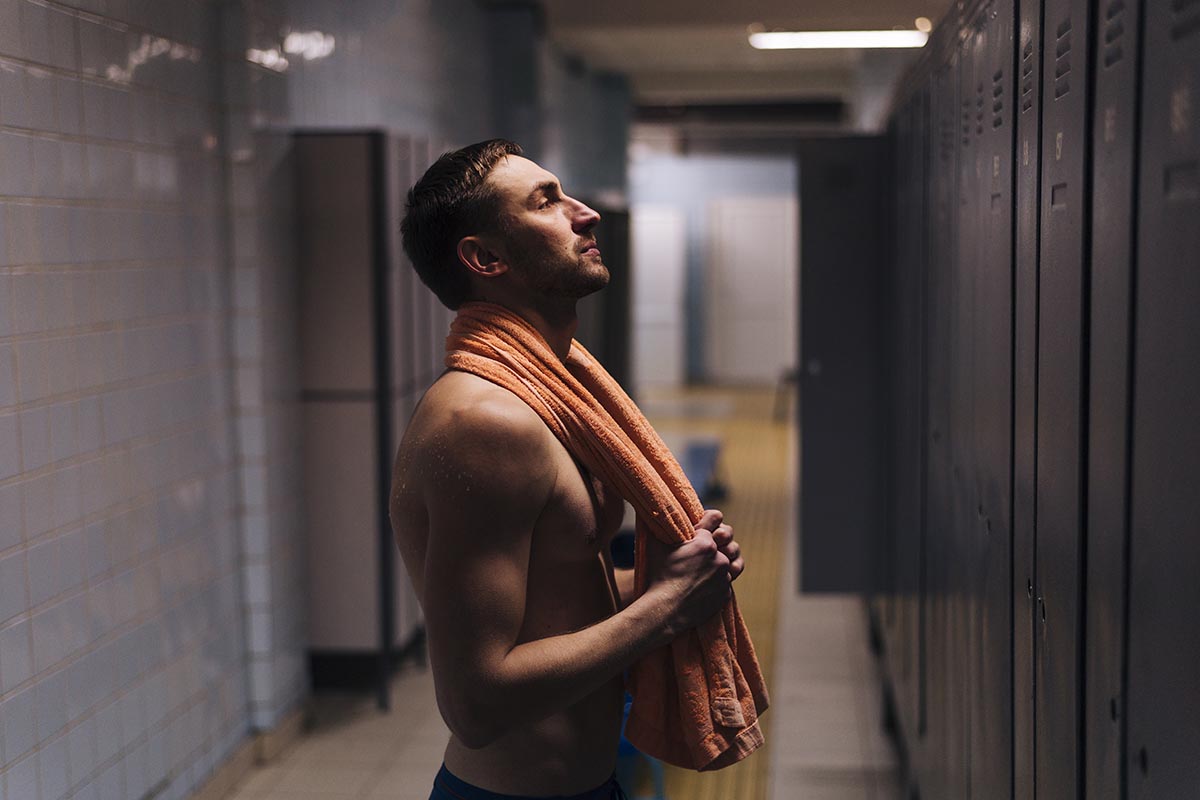 Душ в спортзале