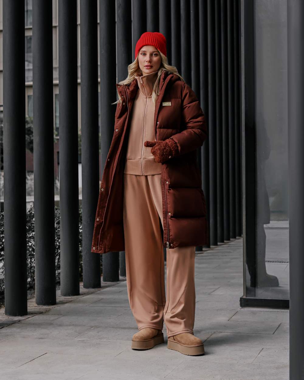 Пуховое пальто