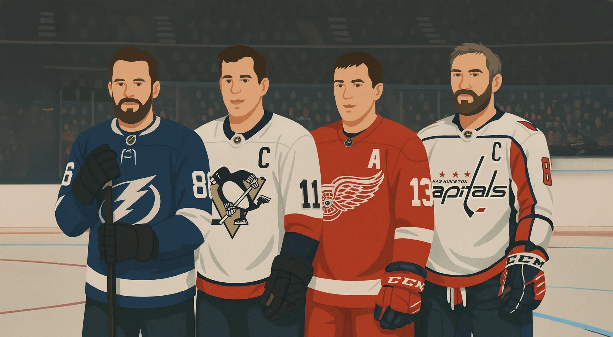 Кто вошел в состав символической сборной НХЛ за 25 лет