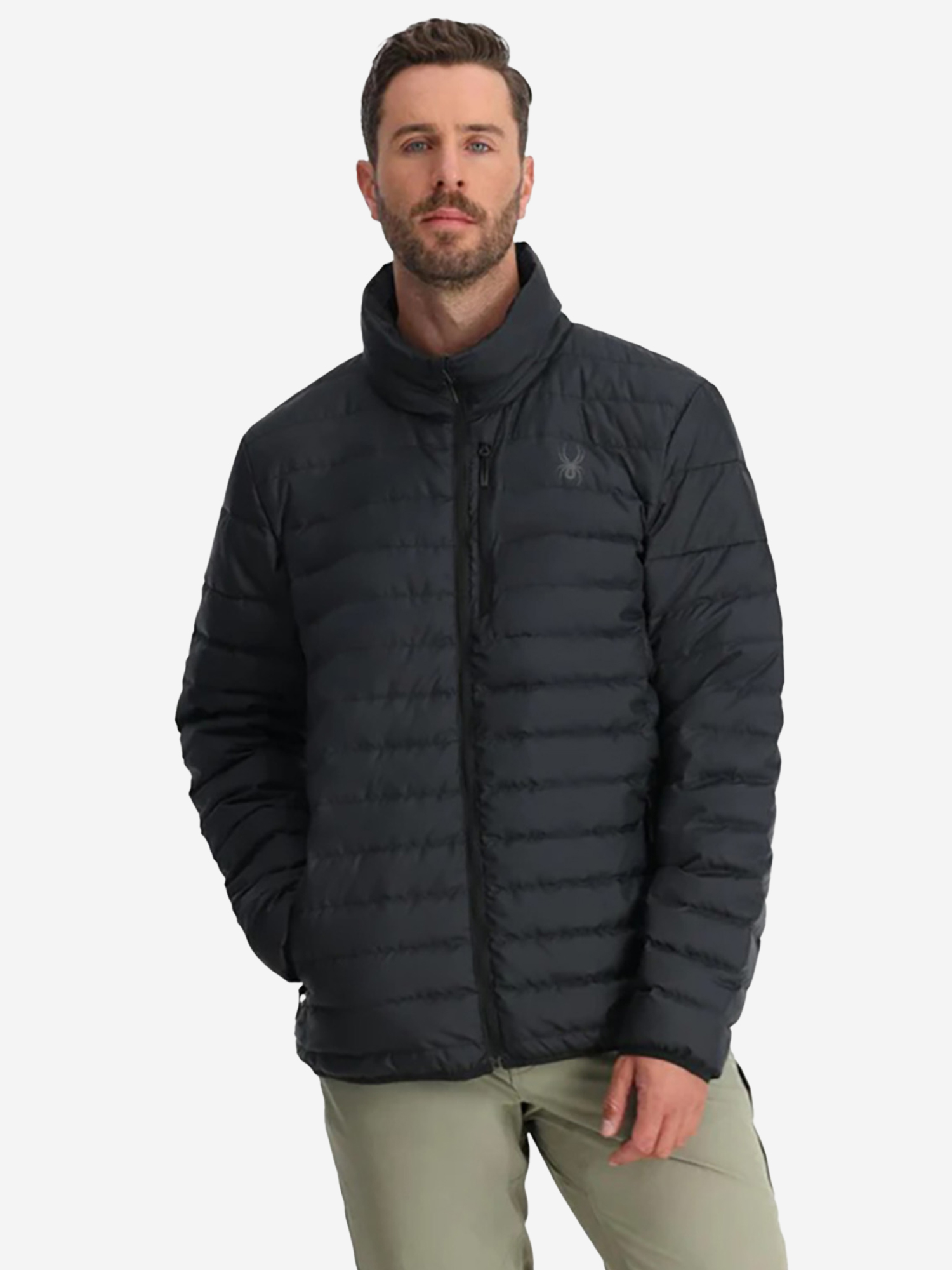 

Горнолыжная куртка мужская Spyder Zenith Down Jacket, Черный