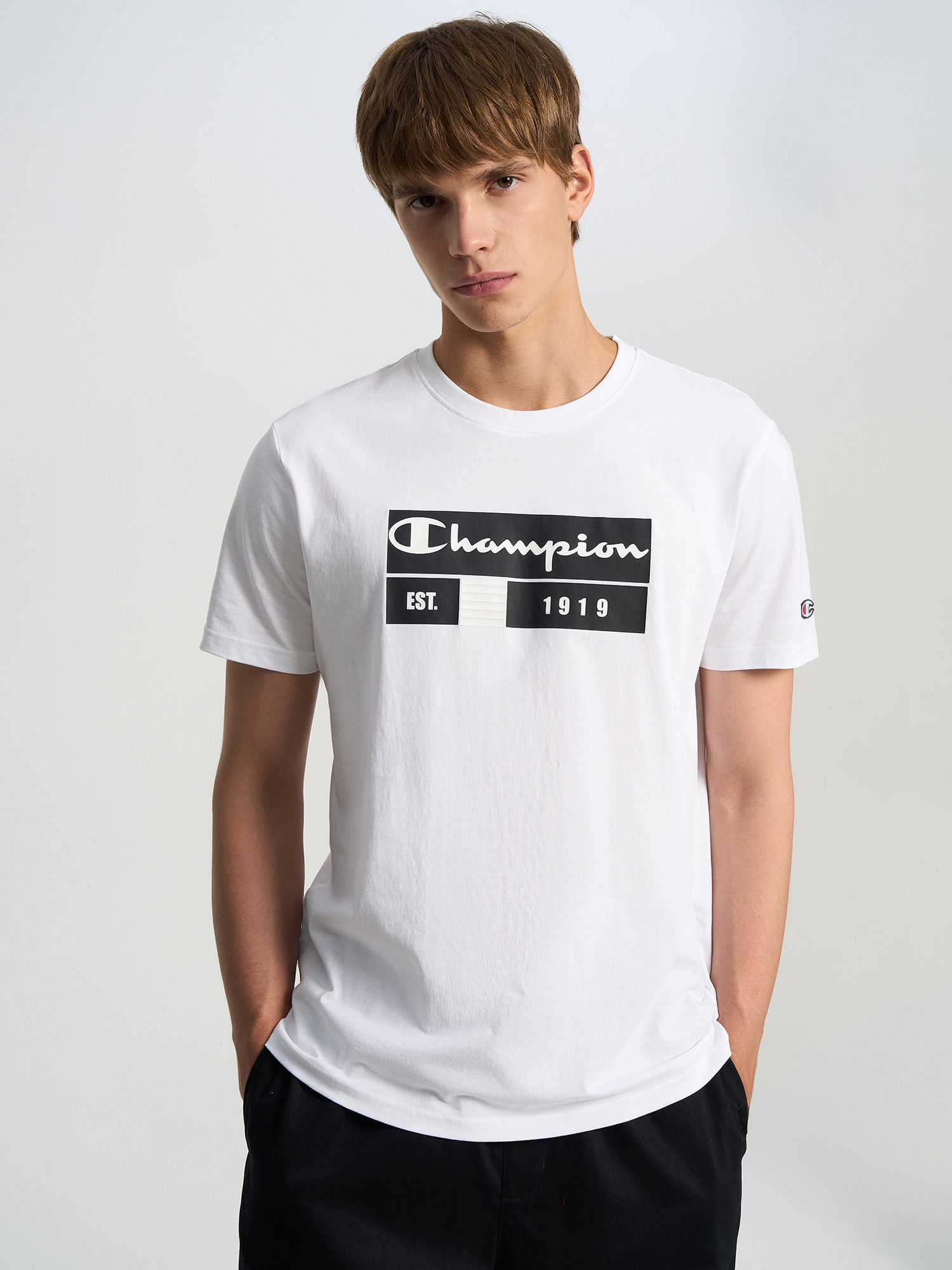 Футболка мужская Champion Graphic, Белый