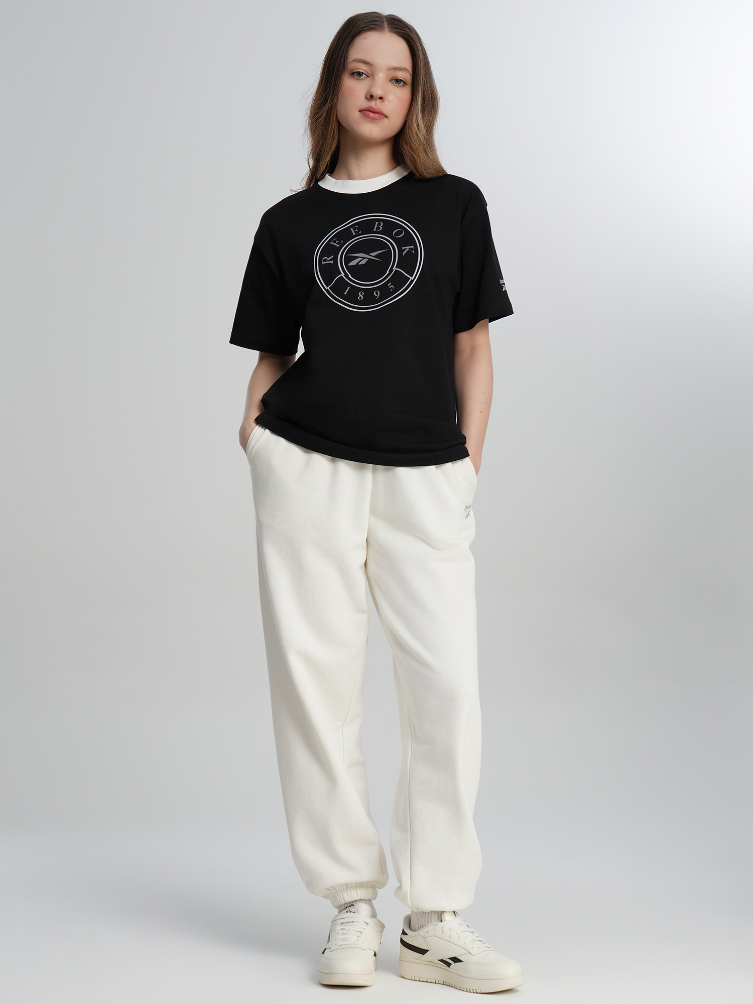 Брюки женские Reebok Lawn Club, Бежевый 4