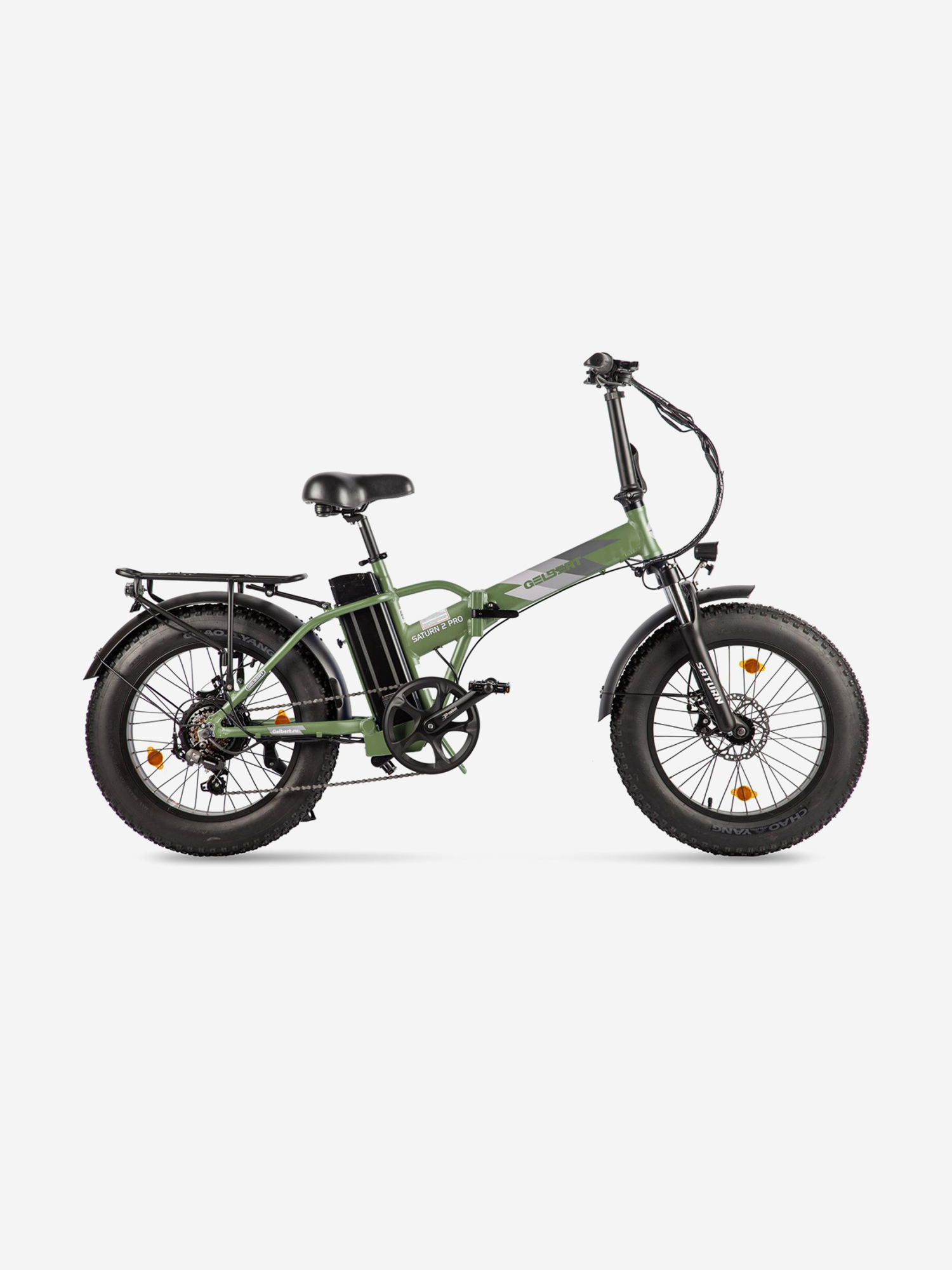 Изображение товара Электровелосипед Gelbert Saturn 2 PRO с полной амортизацией и складной рамой