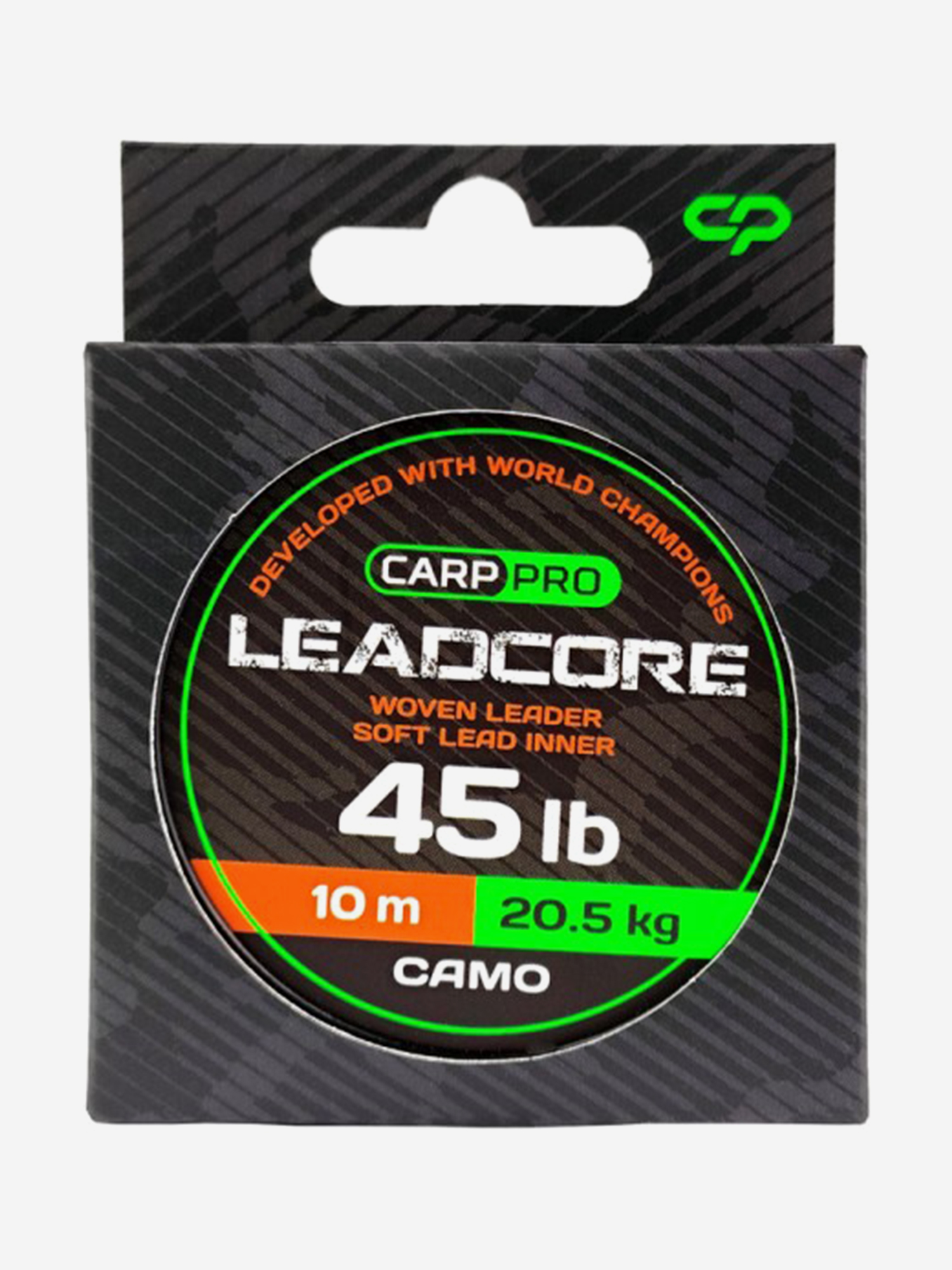 Изображение товара Карповая оснастка Camo CARP PRO 45lb — прочный лидкор для рыбалки