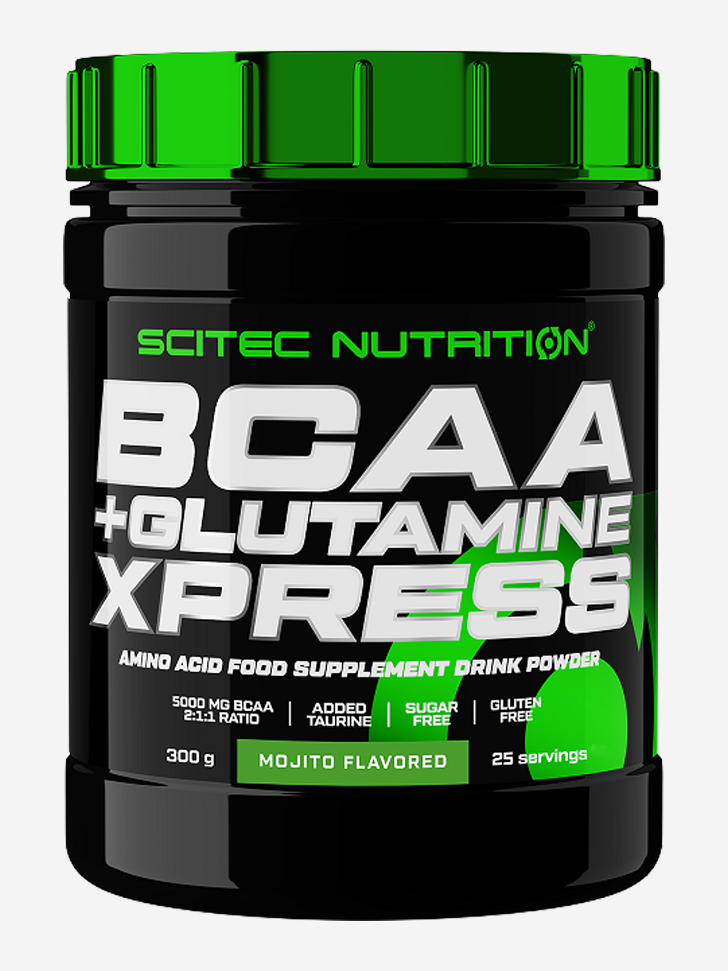 Изображение товара Аминокислоты BCAA Глутамин XPRESS мохито 300 г для восстановления и выносливости