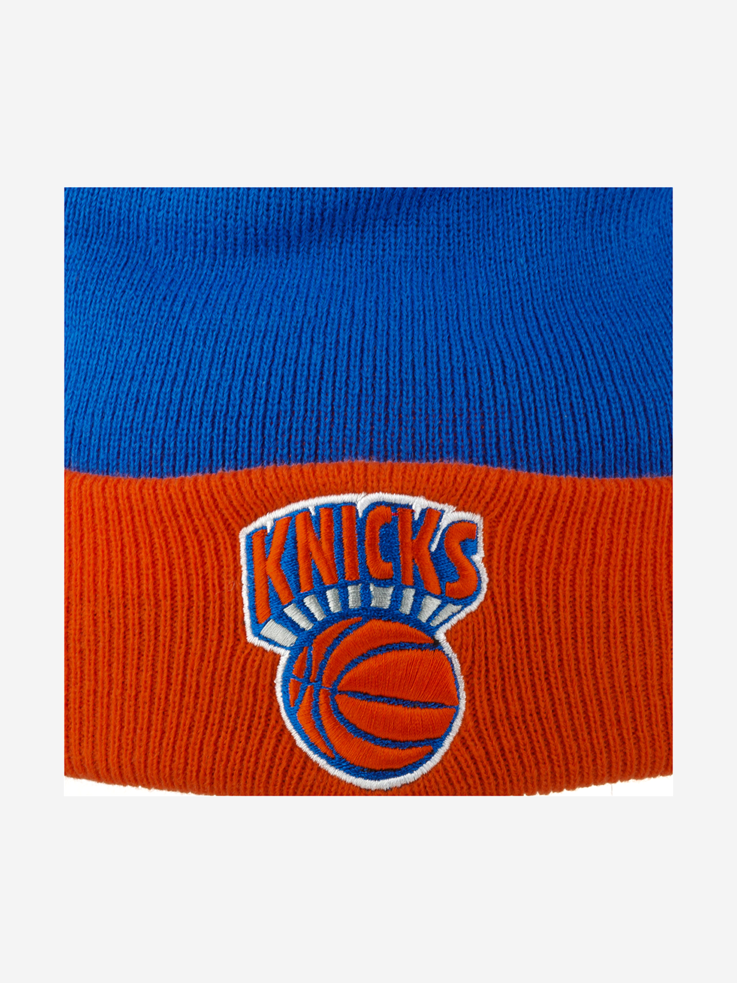 Шапка с отворотом MITCHELL NESS MN-NBA-EU174-NYKNIC-BLU New York Knicks NBA (синий), Синий 58-929XDOXM4K-06, размер Без размера - фото 4