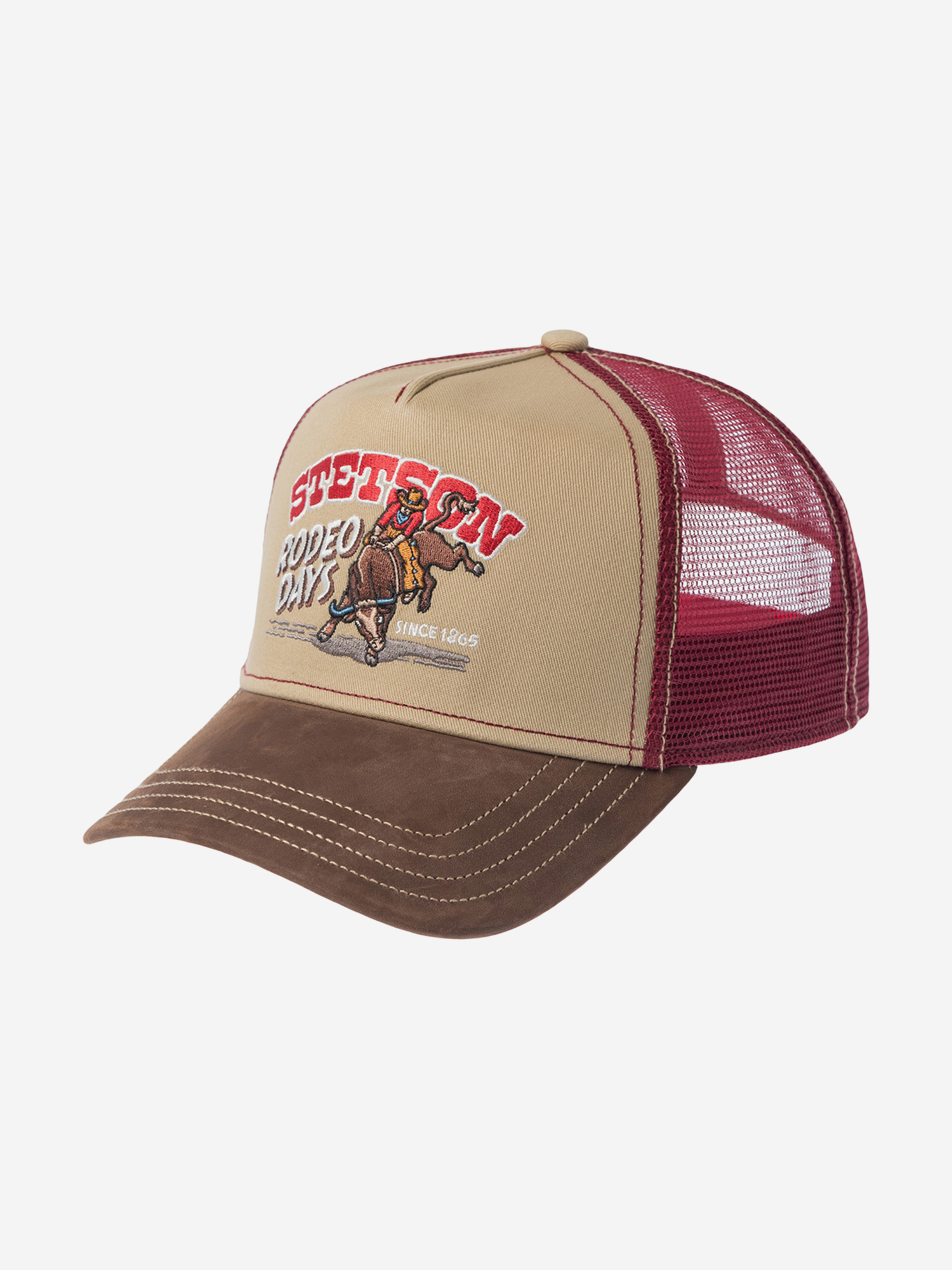 

Бейсболка с сеточкой STETSON 7741107 TRUCKER CAP RODEO DAYS (бежевый), Бежевый