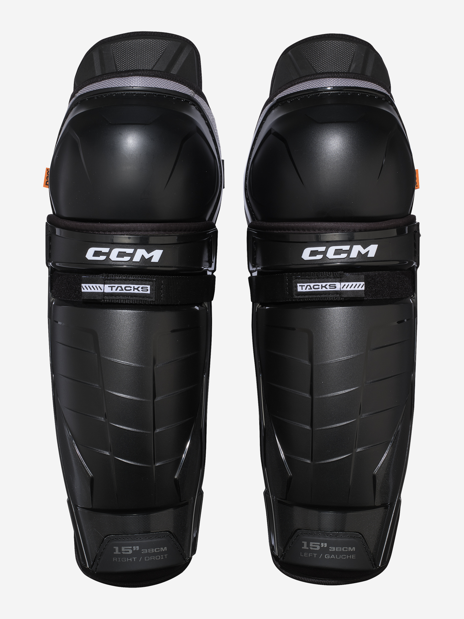 Щитки хоккейные детские CCM Tacks XR JR, Черный
