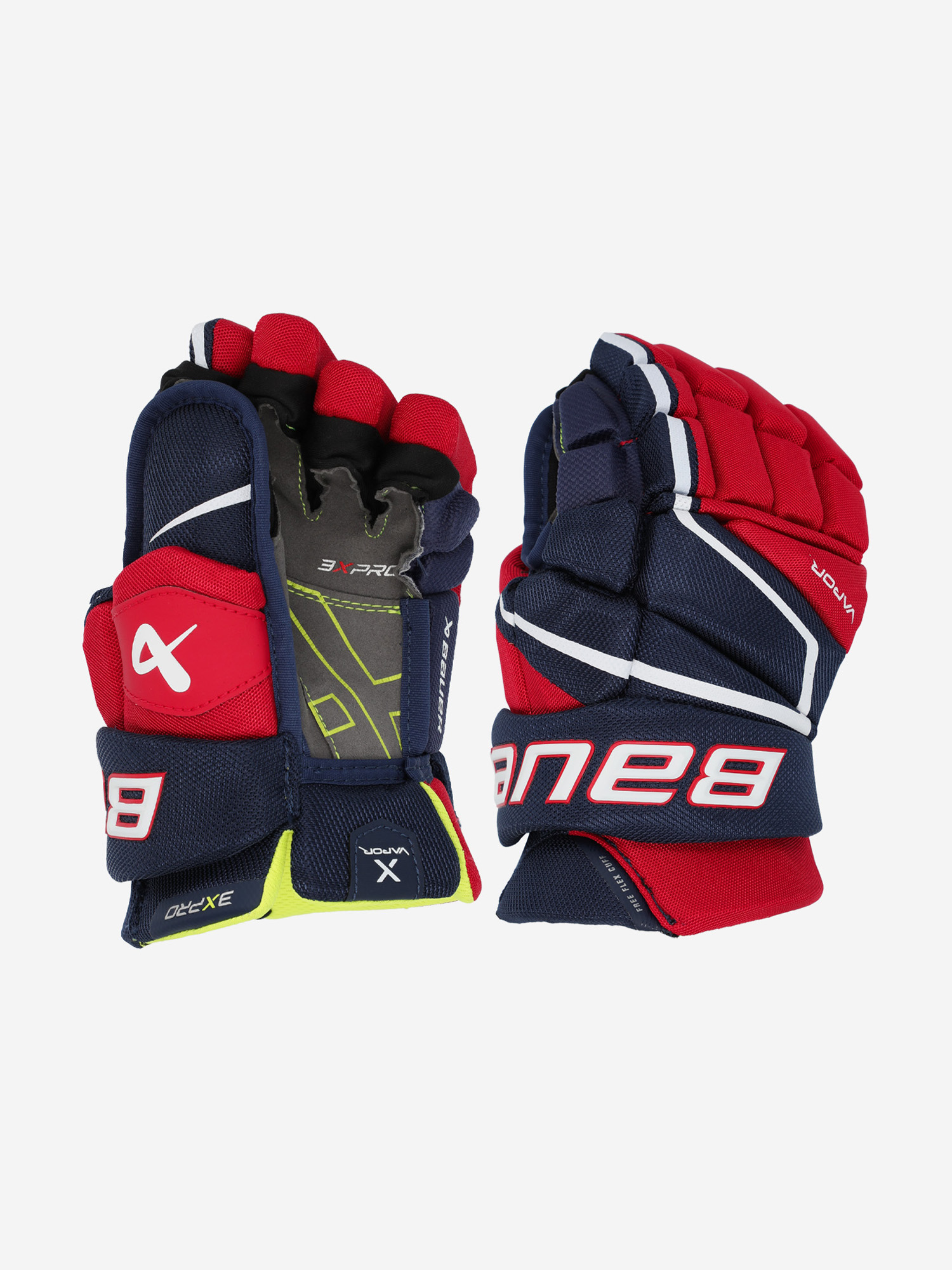 

Перчатки хоккейные детские Bauer Vapor 3X Pro JR, Синий