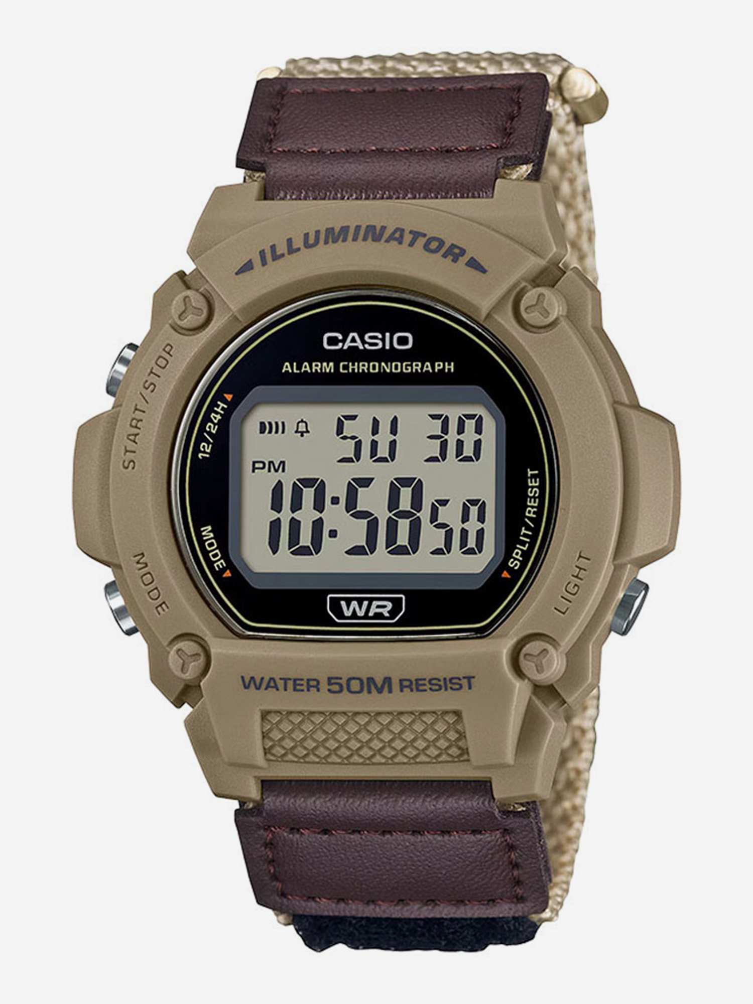 

Наручные часы Casio Collection W-219HB-5A, Коричневый