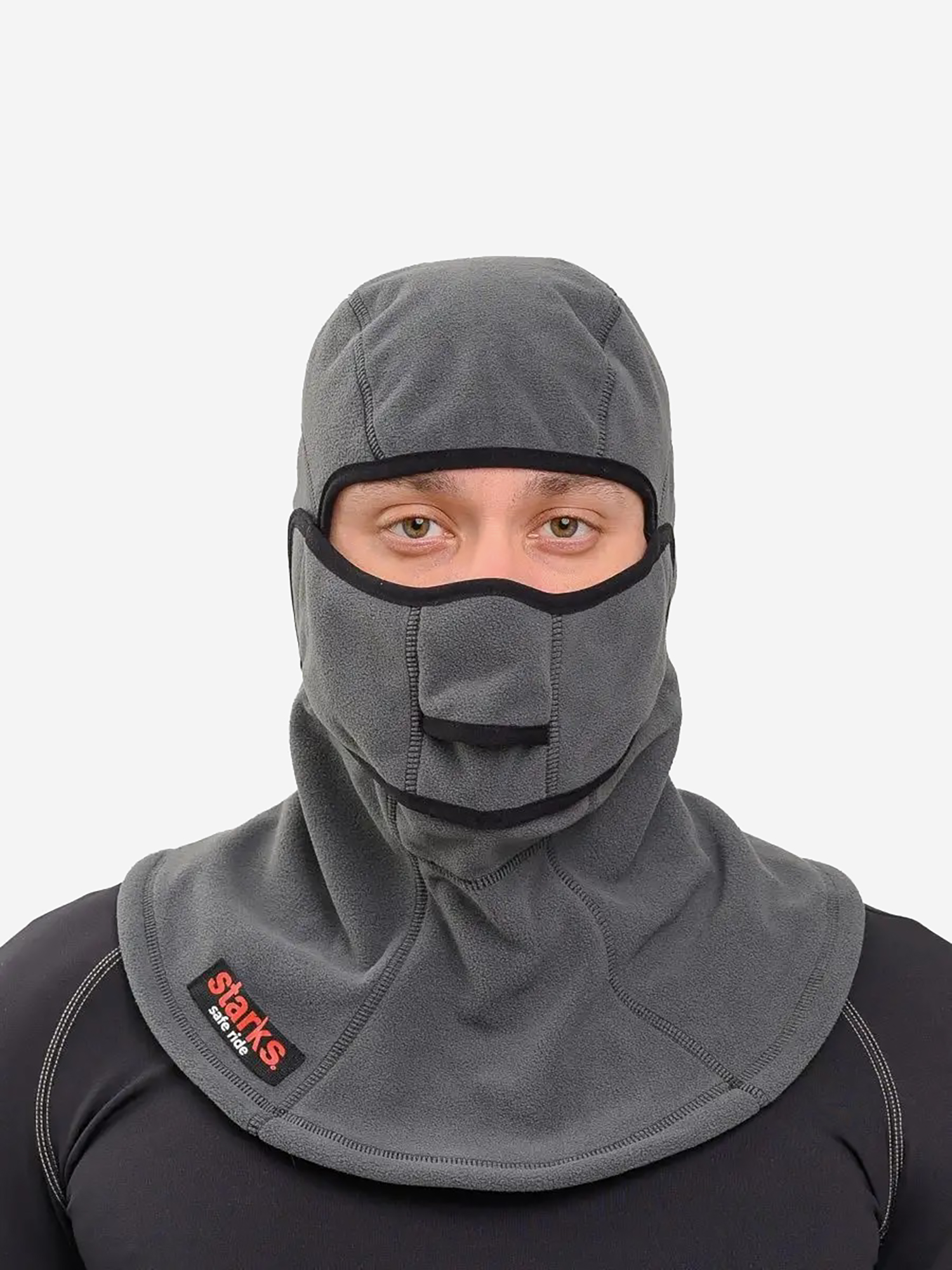 

Подшлемник с защитой шеи FLEECE COLLAR Open, Серый