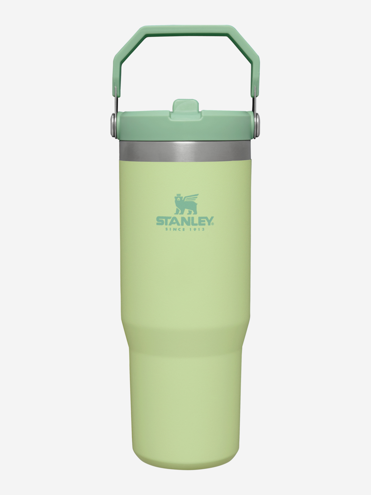 

Термокружка Stanley IceFlow Flip Straw Tumbler, 890 мл, цитрон, Желтый