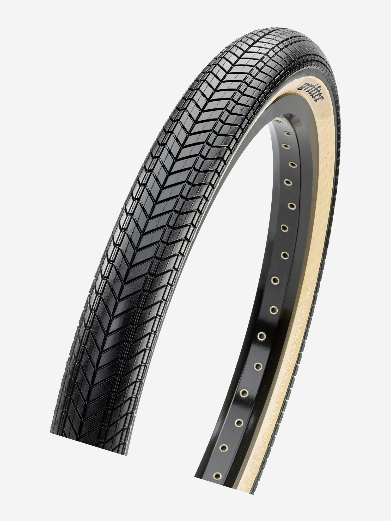 

Покрышка Maxxis Grifter, 20 x 2.1, 53-406, 60x2 TPI, BMX, Черный