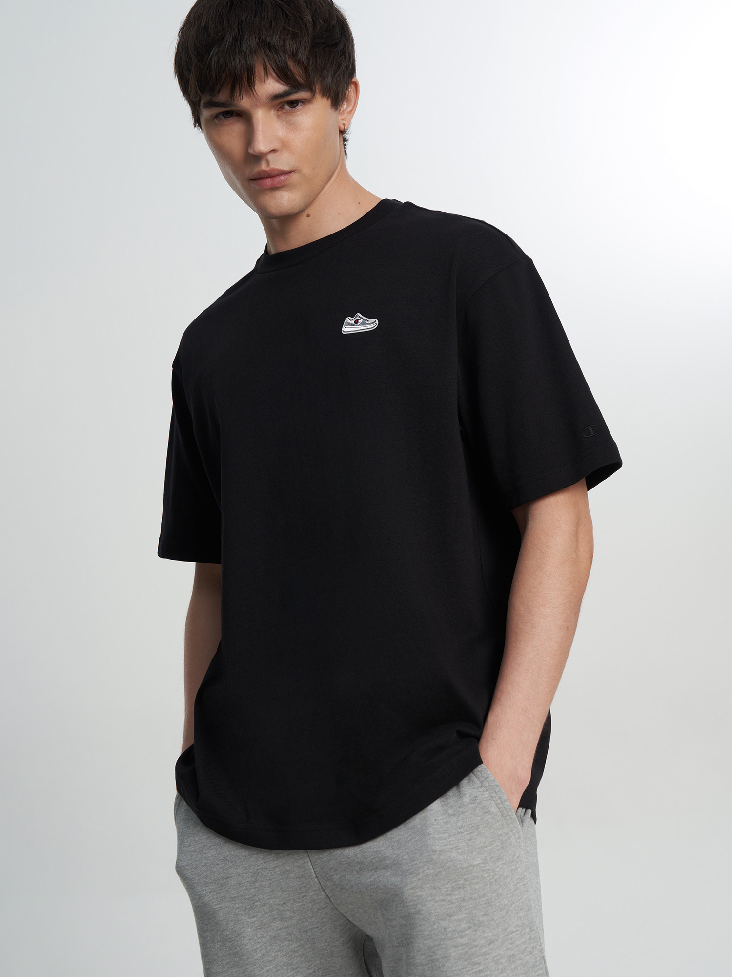 Футболка мужская Champion, черный, арт. 222831C0K-KK001