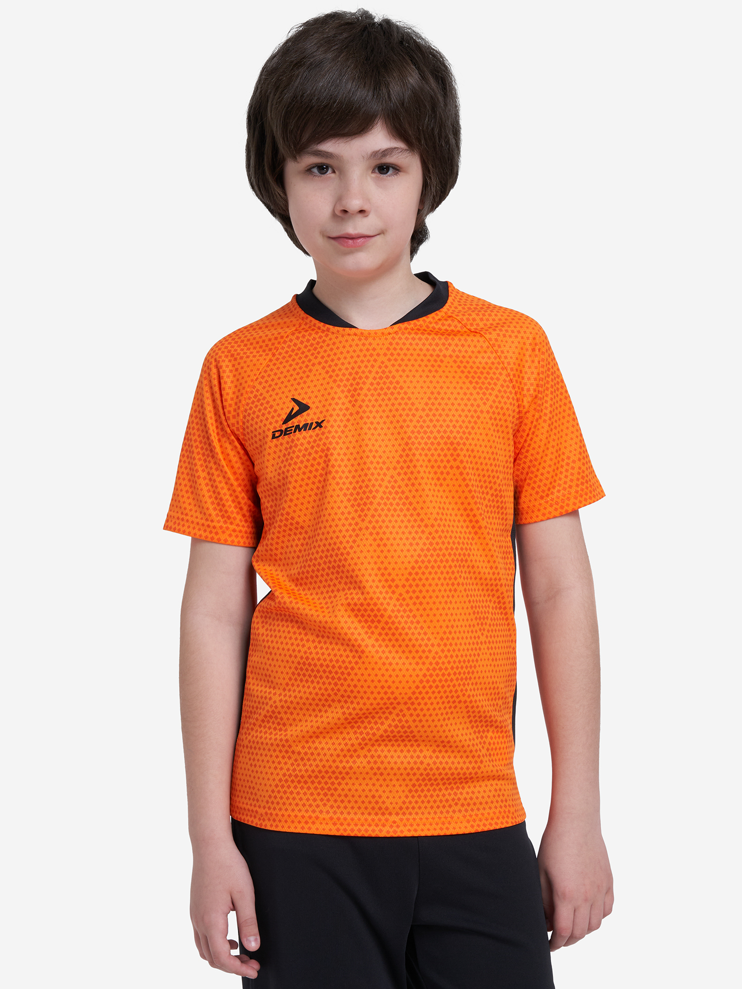 Футболка для мальчиков Demix Strike, Оранжевый футболка для мальчиков demix legacy оранжевый