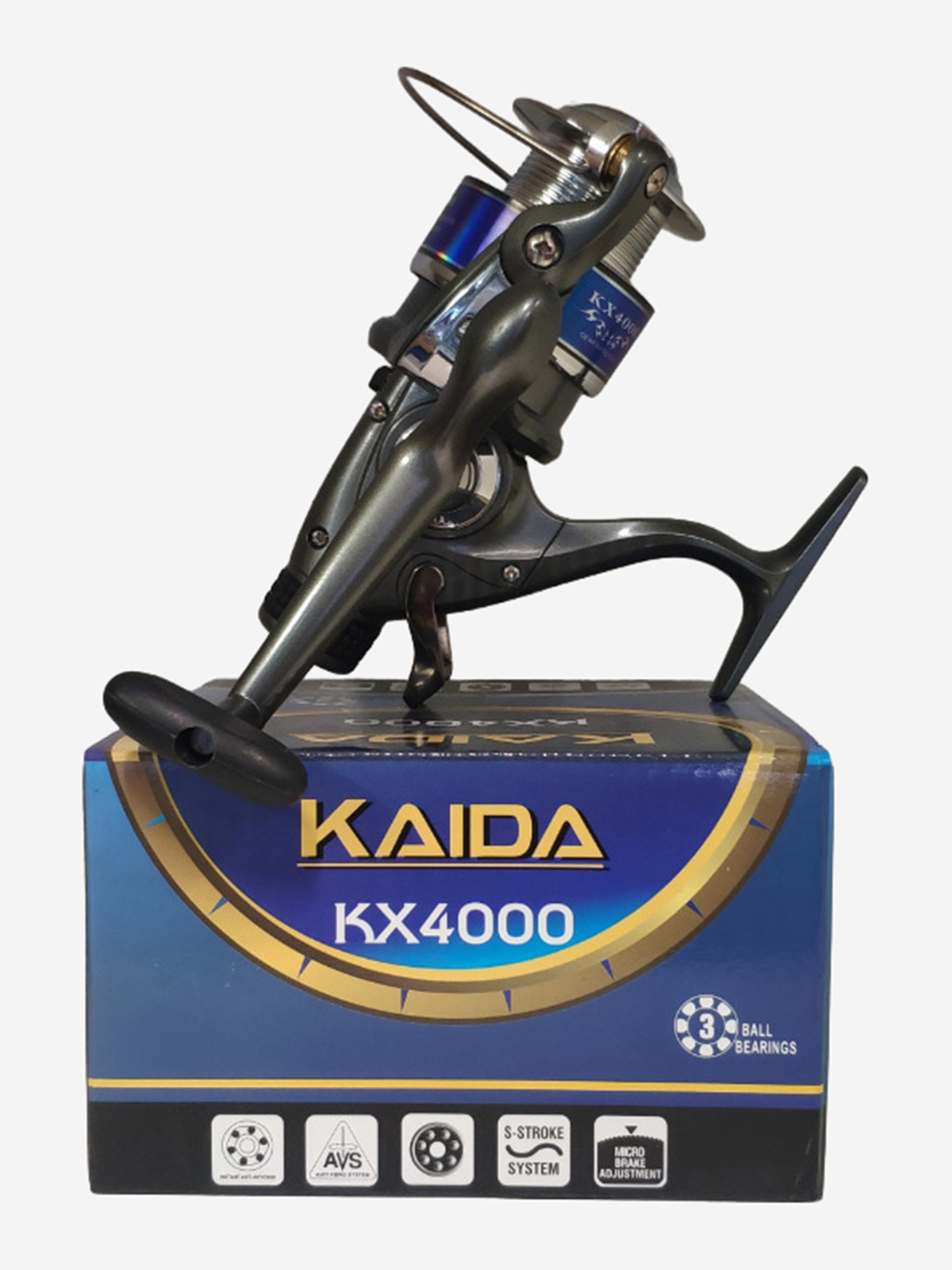 Изображение товара Катушка с байтранером Kaida KX-4000-3BB Катушка для рыбалки