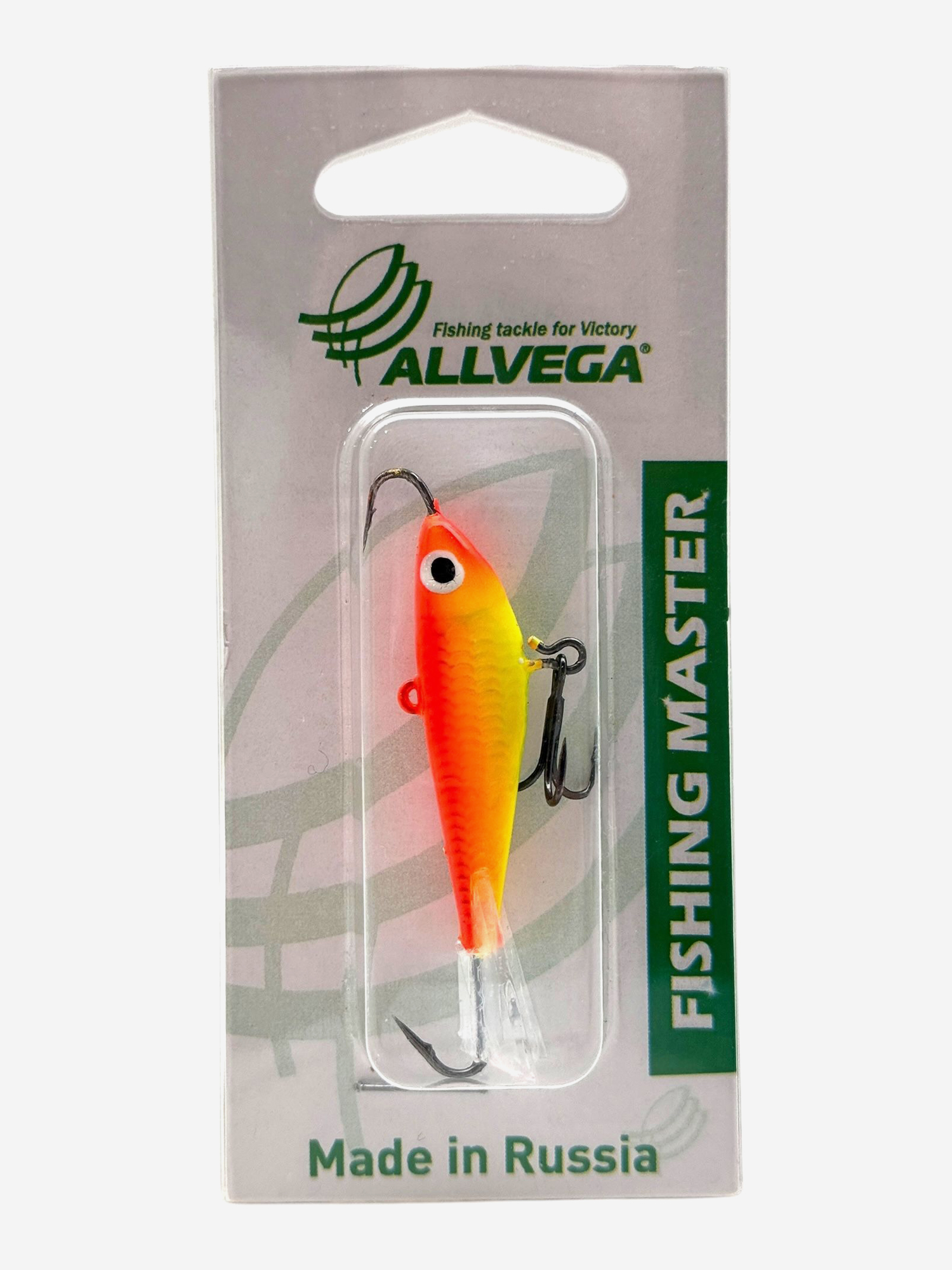 

Приманка балансир ALLVEGA 14 гр / 50 мм, цвет С1, Оранжевый