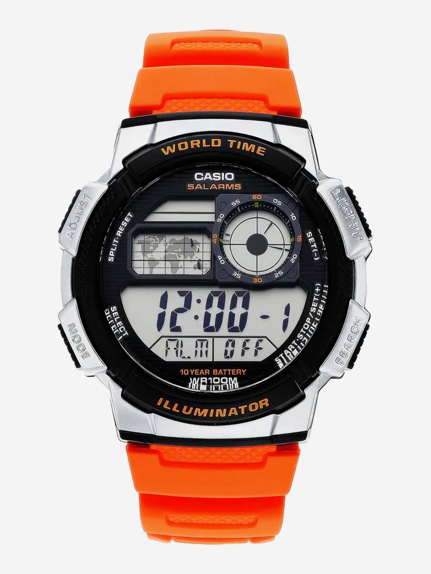 

Наручные часы Casio AE-1000W-4B, Оранжевый