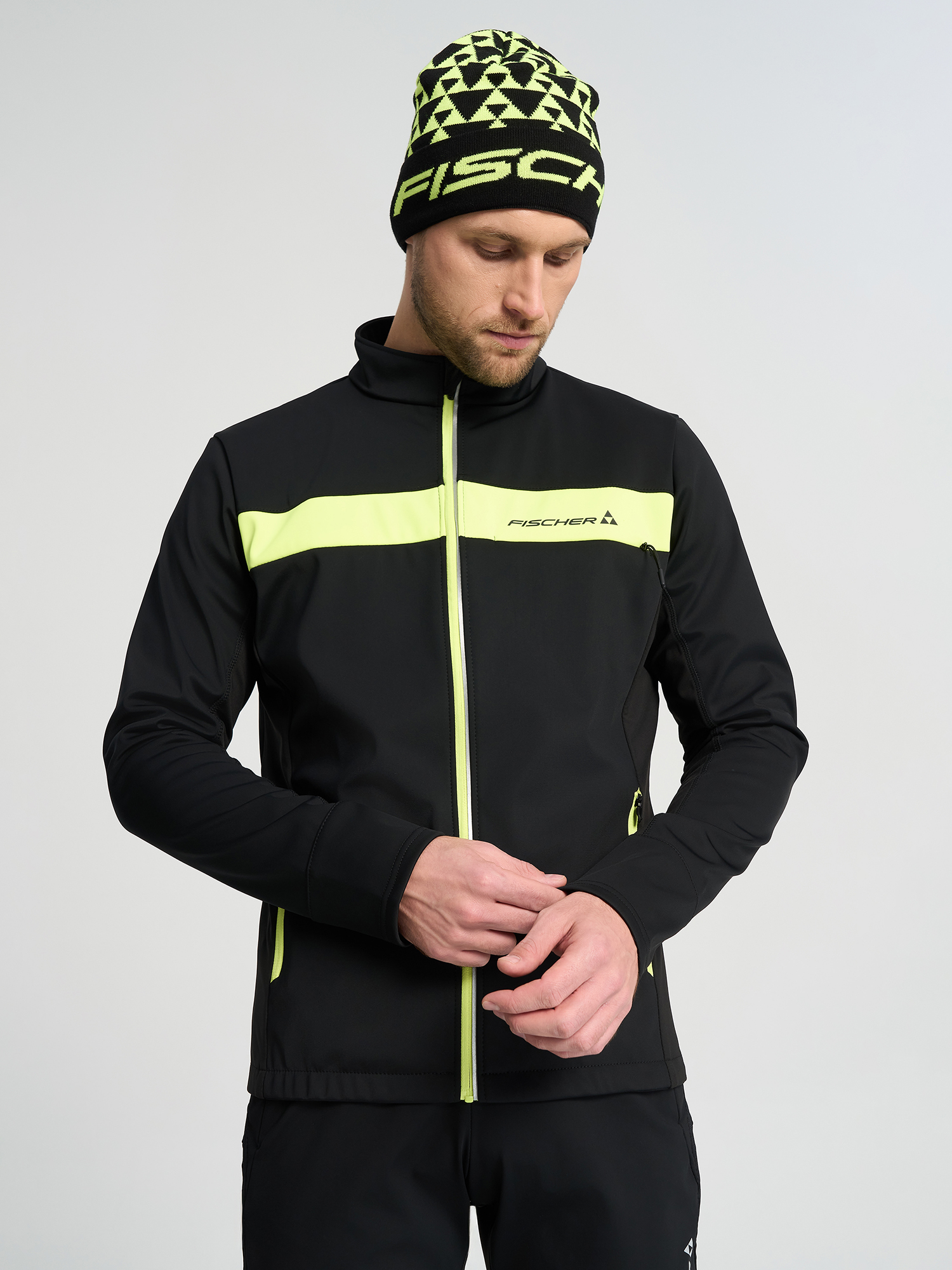 Изображение товара Куртка для беговых лыж мужская Fischer Softshell Warm Изображение товара Куртка для беговых лыж мужская Fischer Softshell Warm