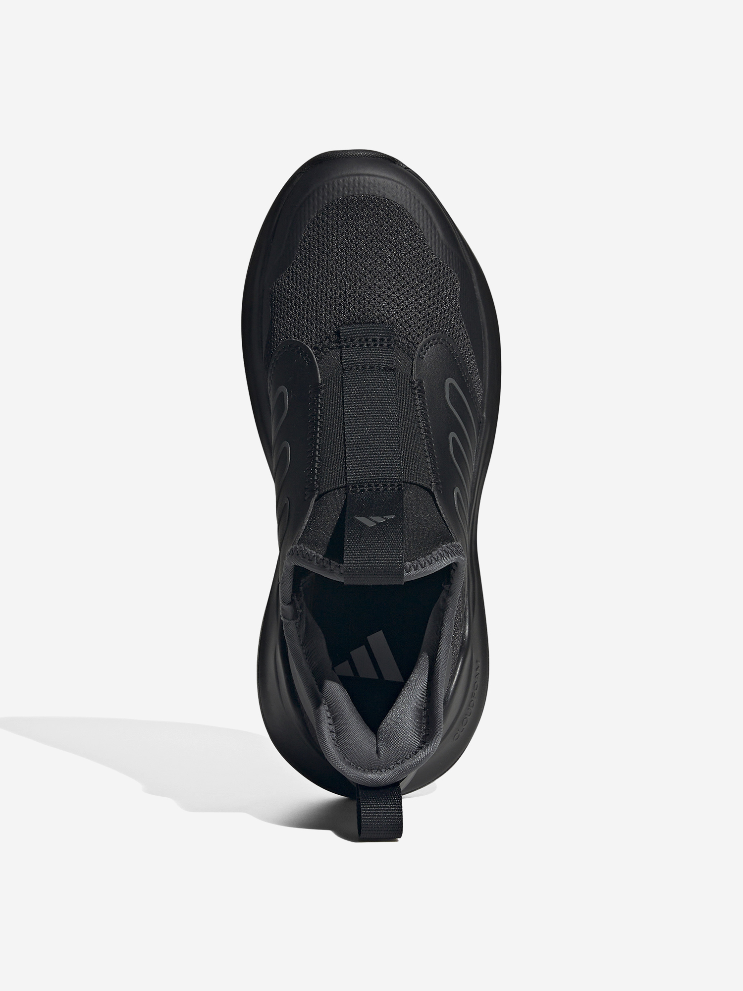 фото Слипоны детские adidas tensaur comfort ac j, черный