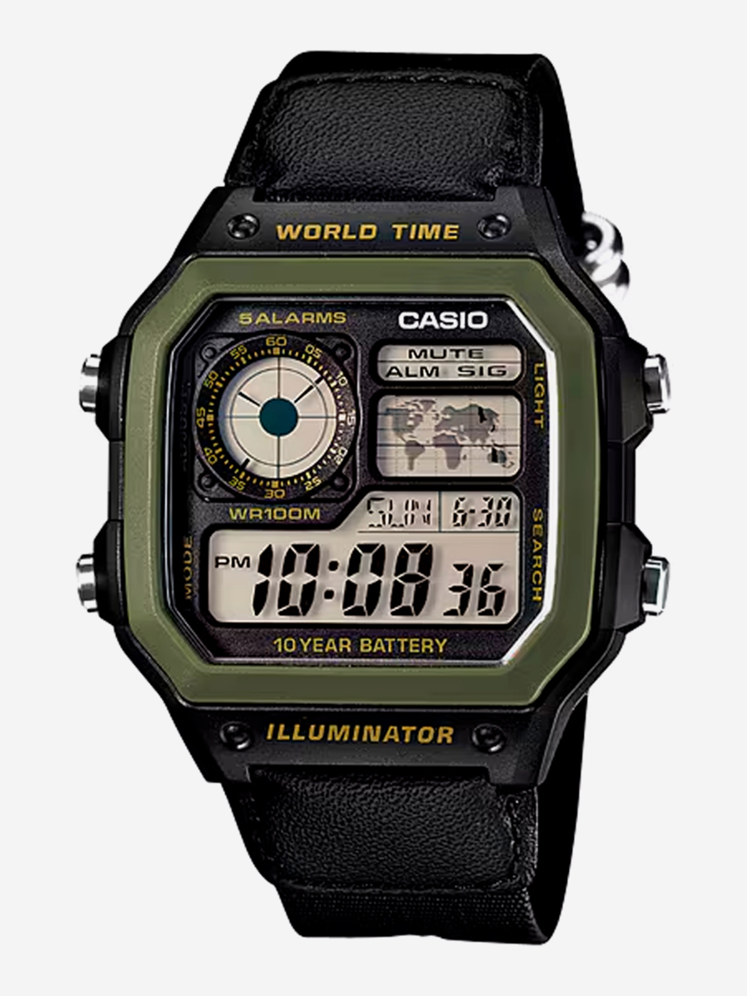 Изображение товара Спортивные часы CASIO AE-1200WHB-1B Для Активного Отдыха Водонепроницаемые