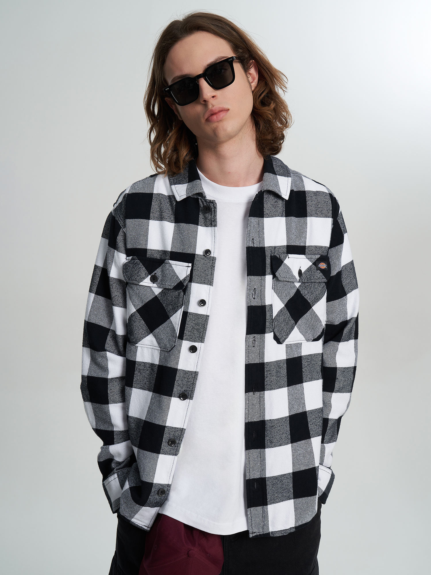 

Рубашка мужская DICKIES Sacramento, Черный