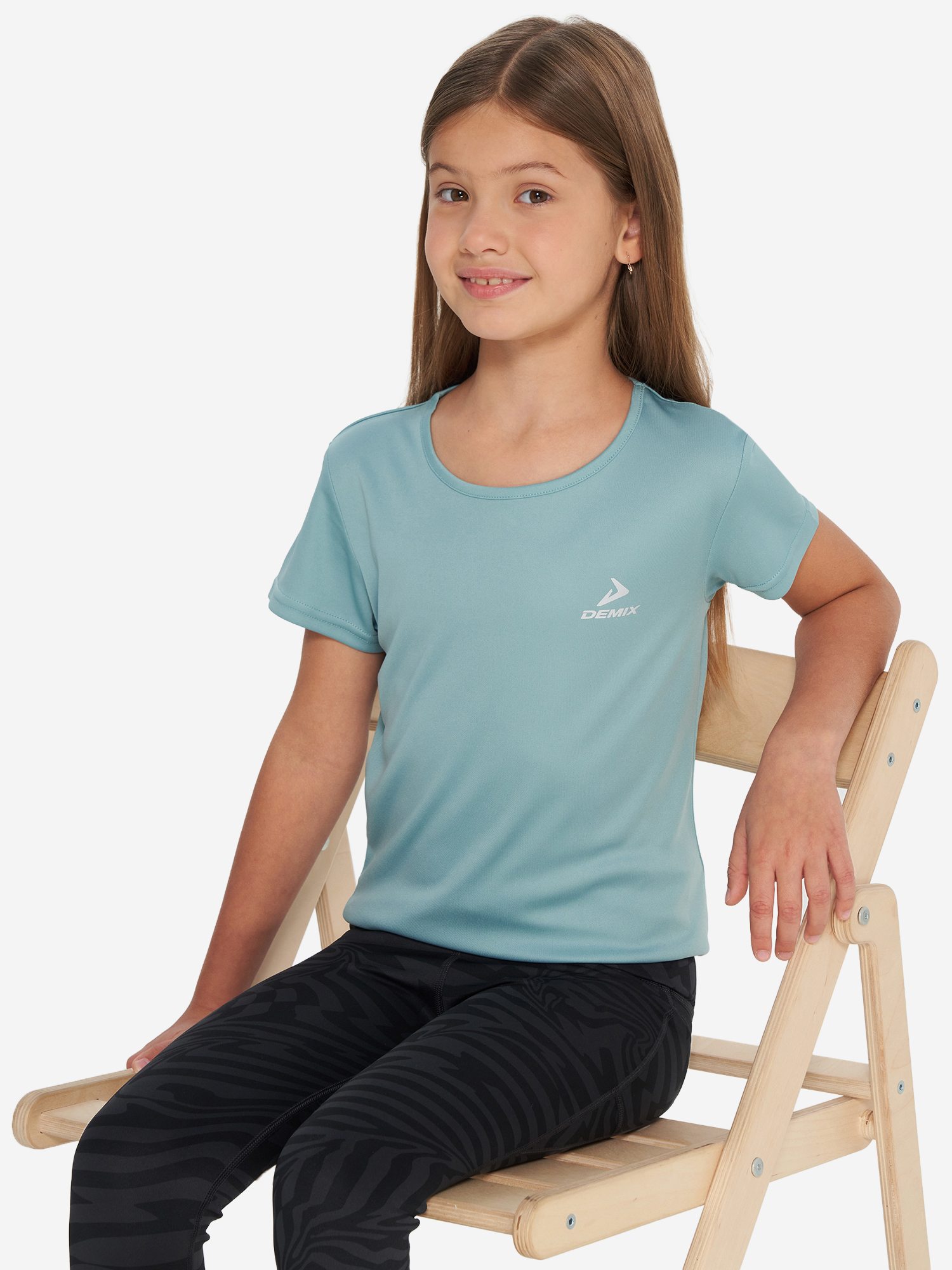 

Футболка для девочек Demix, Голубой