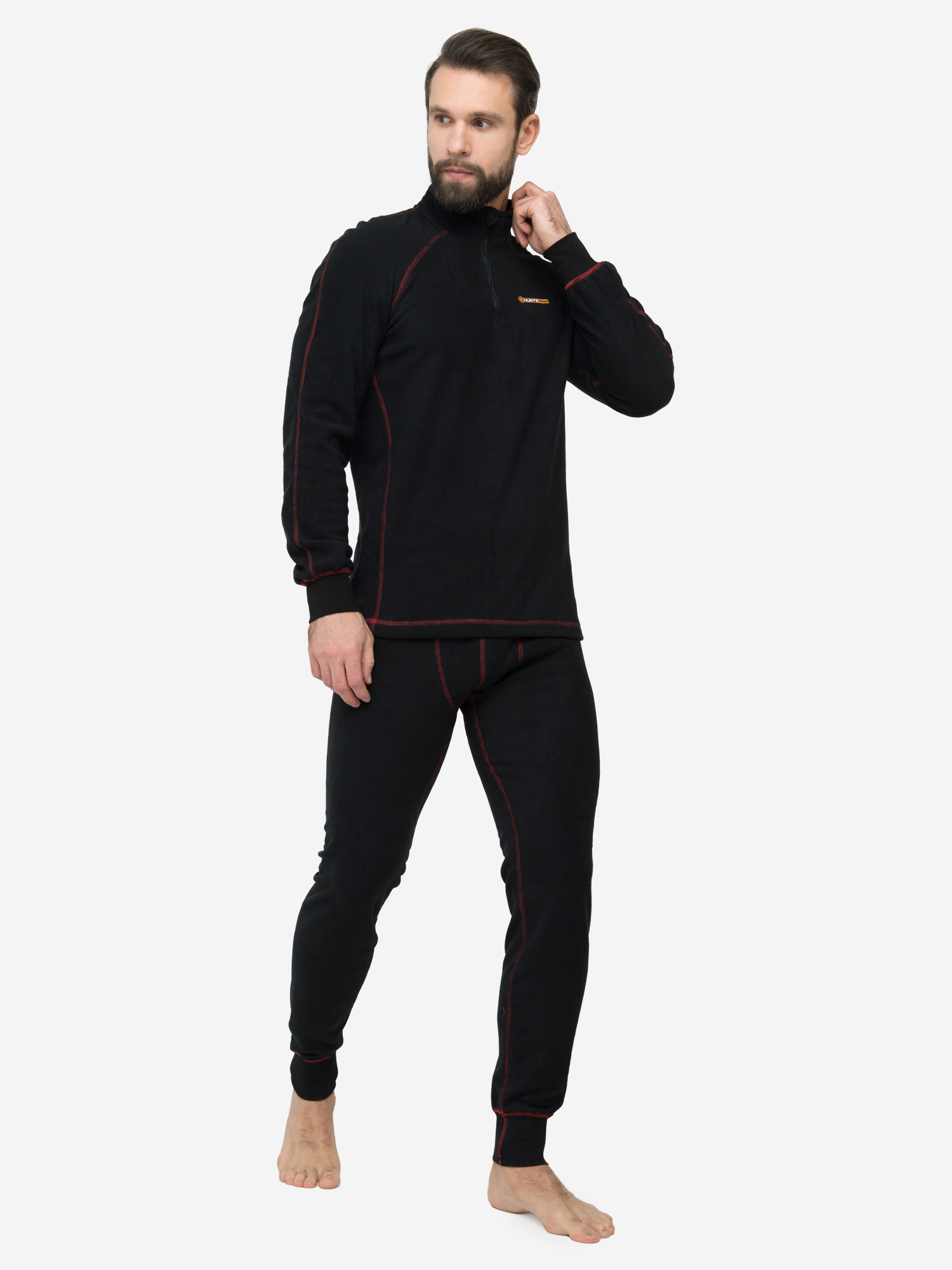 Изображение товара Термобелье мужское HUNTSMAN Thermoline ZIP для охоты и рыбалки, флис, Россия