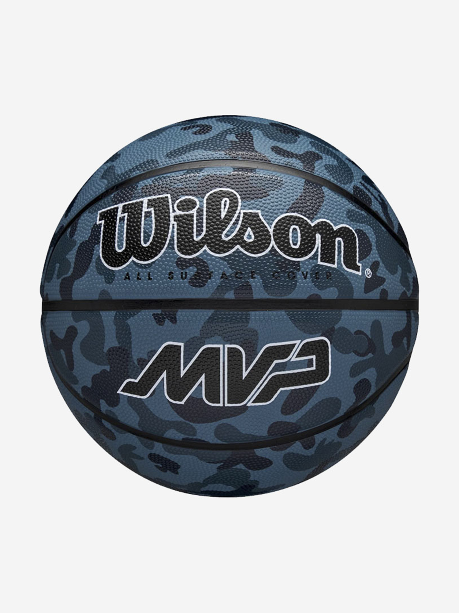 Изображение товара Баскетбольный мяч Wilson MVP CAMO BSKT BLUE универсальный для любителей и тренировок